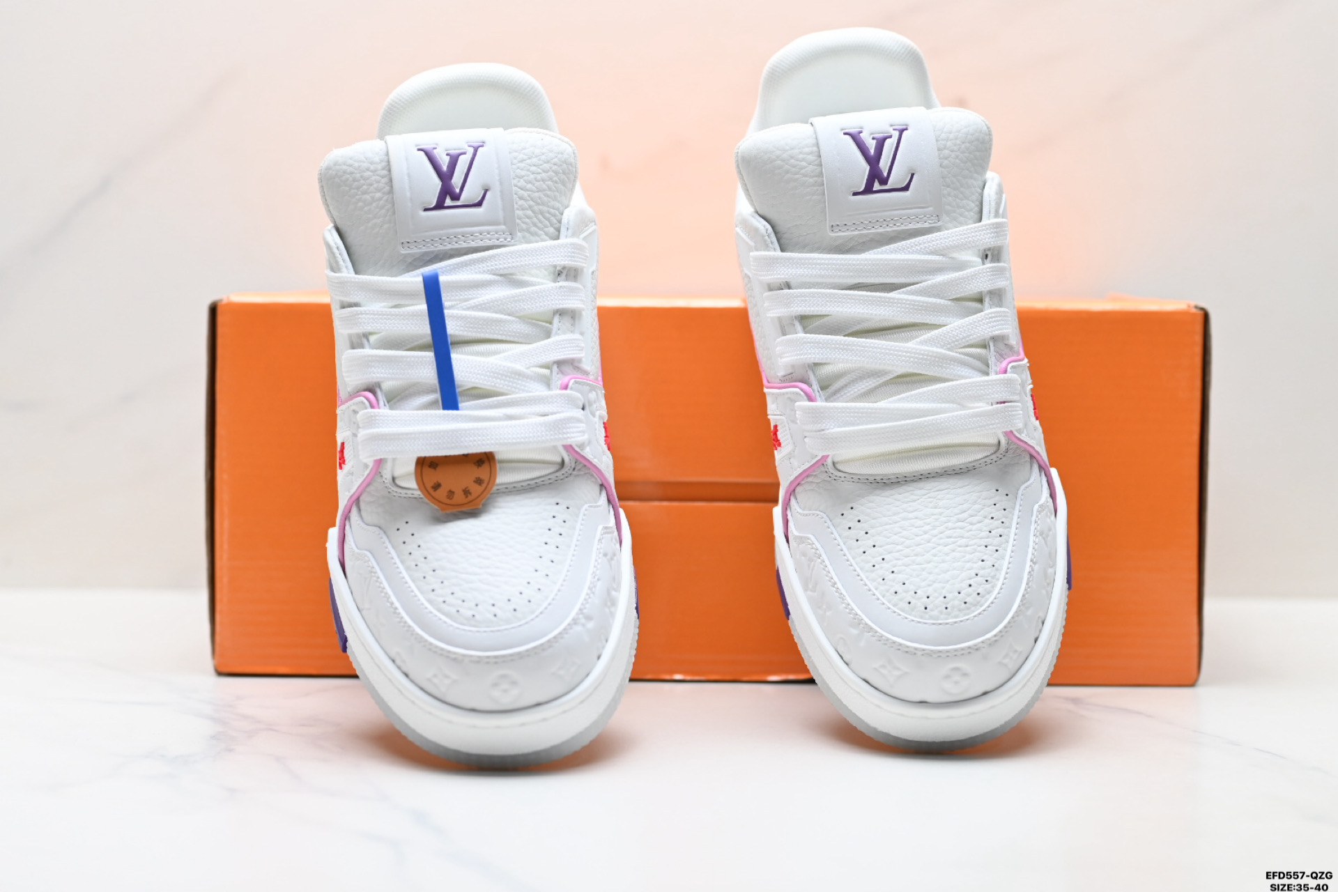 Louis Vuitton Trainer Sneaker Low 路易威登 休闲运动文化百搭板鞋 Louis Vuitton Trainer Sneaker Low 路易威登 休闲运动文化百搭板鞋