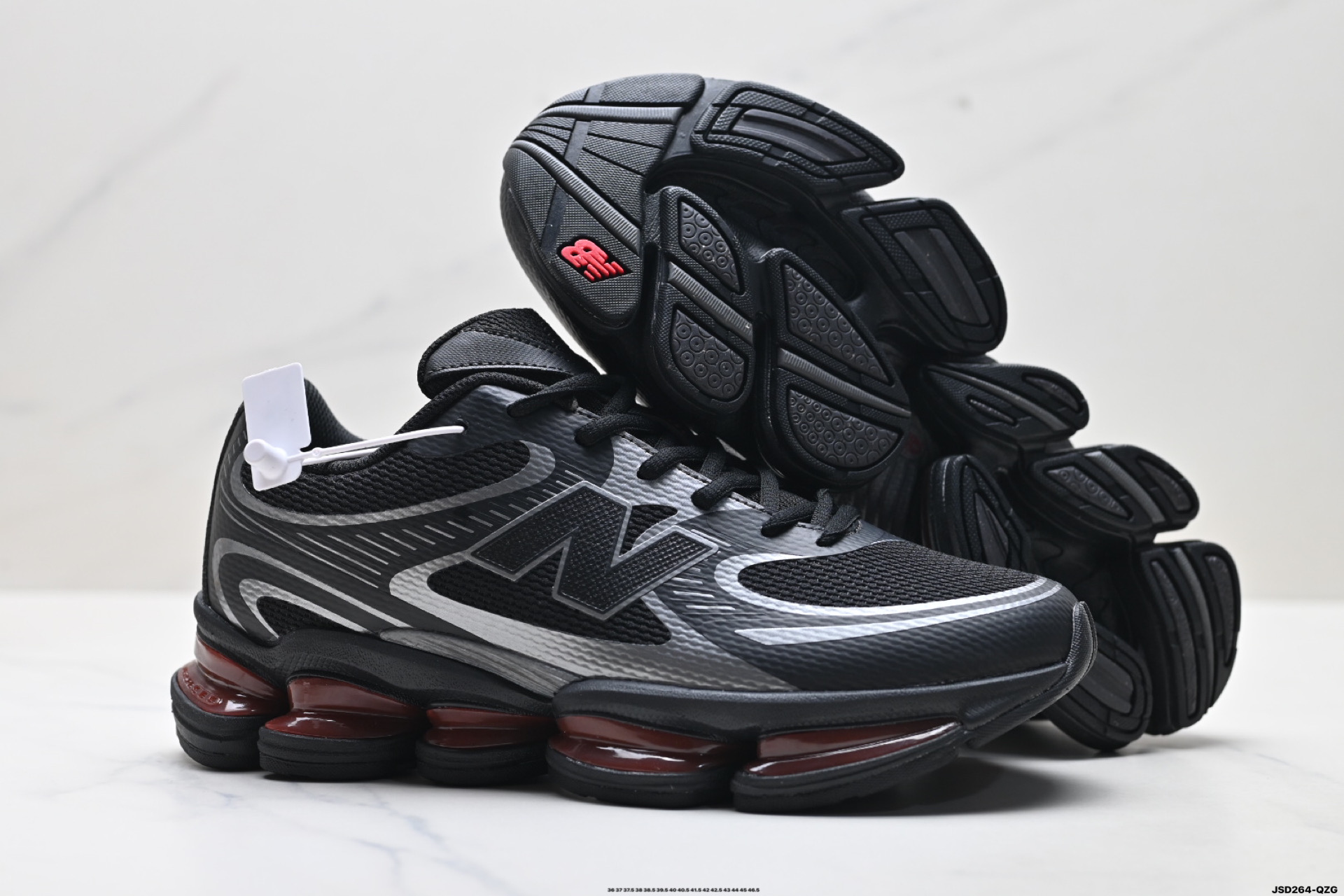 New Balance 新百伦 M2000系列 时尚百搭 织物人造革猪皮减震防滑耐磨低帮跑步鞋 U200028K