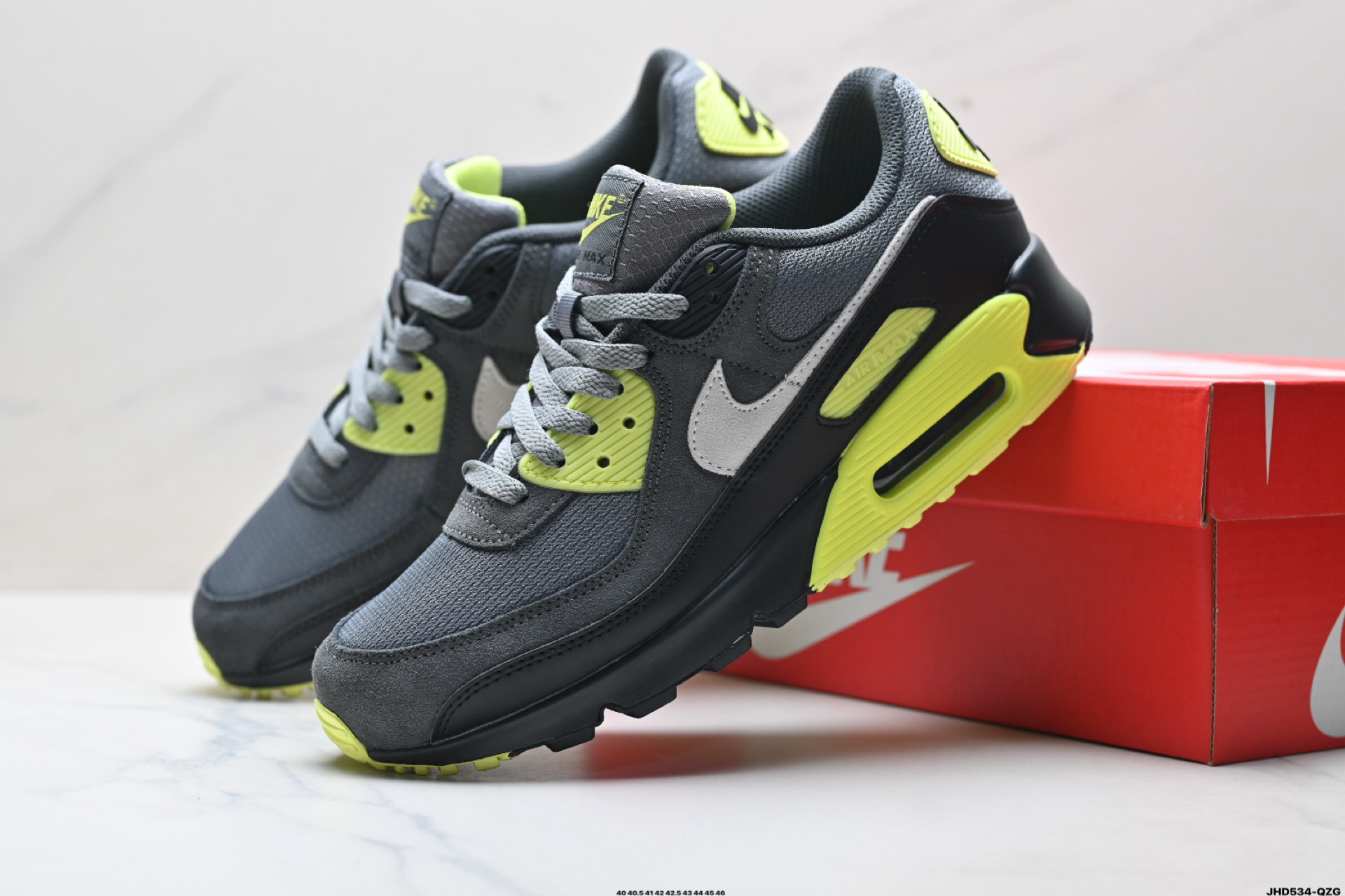 Nike Air Max 90 初代复古气垫百搭休闲运动慢跑鞋复古小气垫史上第一双可视气垫跑鞋 DM0029-012