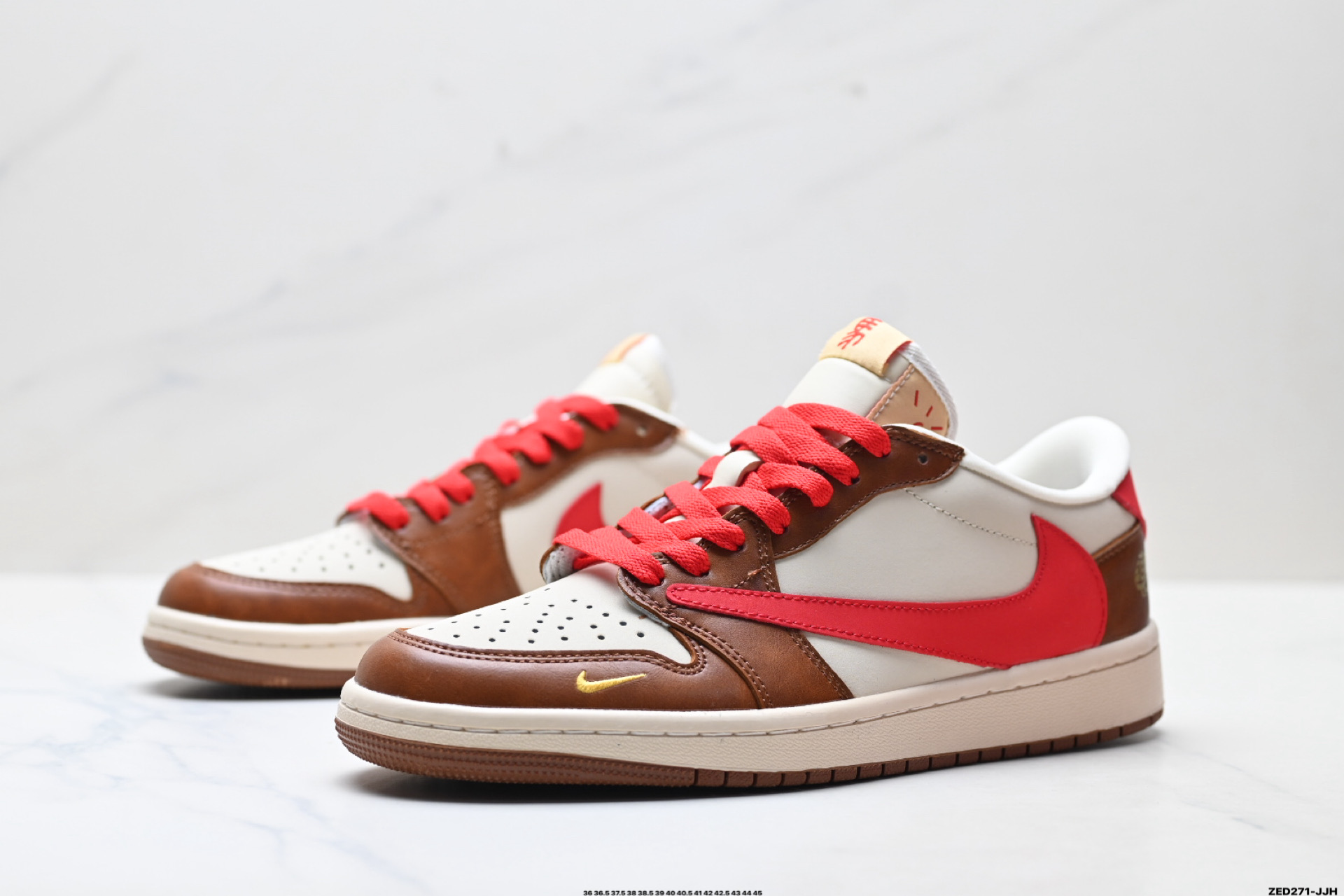280 Nike Air Jordan 1 x Travis Scott AJ1倒勾 乔一倒钩 ‘DIY’定制 耐克 低帮文化篮球鞋 YF9511-500-Chinese UA Cheap High Quatity Brand Clothes Bags handbags Sneakers wholesale wholesaler seller from China Factory suppliers Fashion Clothing Shoes best Quality Beautiful Price 280 Nike Air Jordan 1 x Travis Scott AJ1倒勾 乔一倒钩 ‘DIY’定制 耐克 低帮文化篮球鞋 YF9511-500