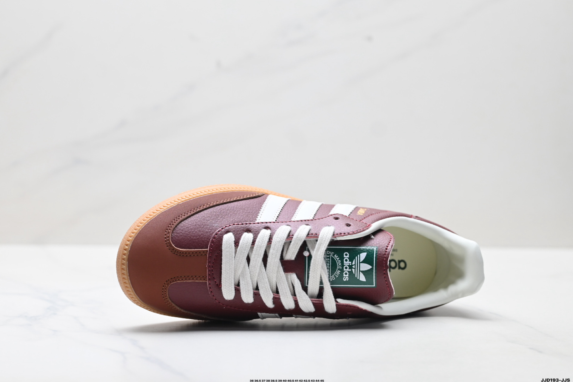 Adidas Originals Sambae 厚底桑巴舞系列阿迪达斯 三叶草 绅士德训足球风百搭低帮休闲运动板鞋 JR0892