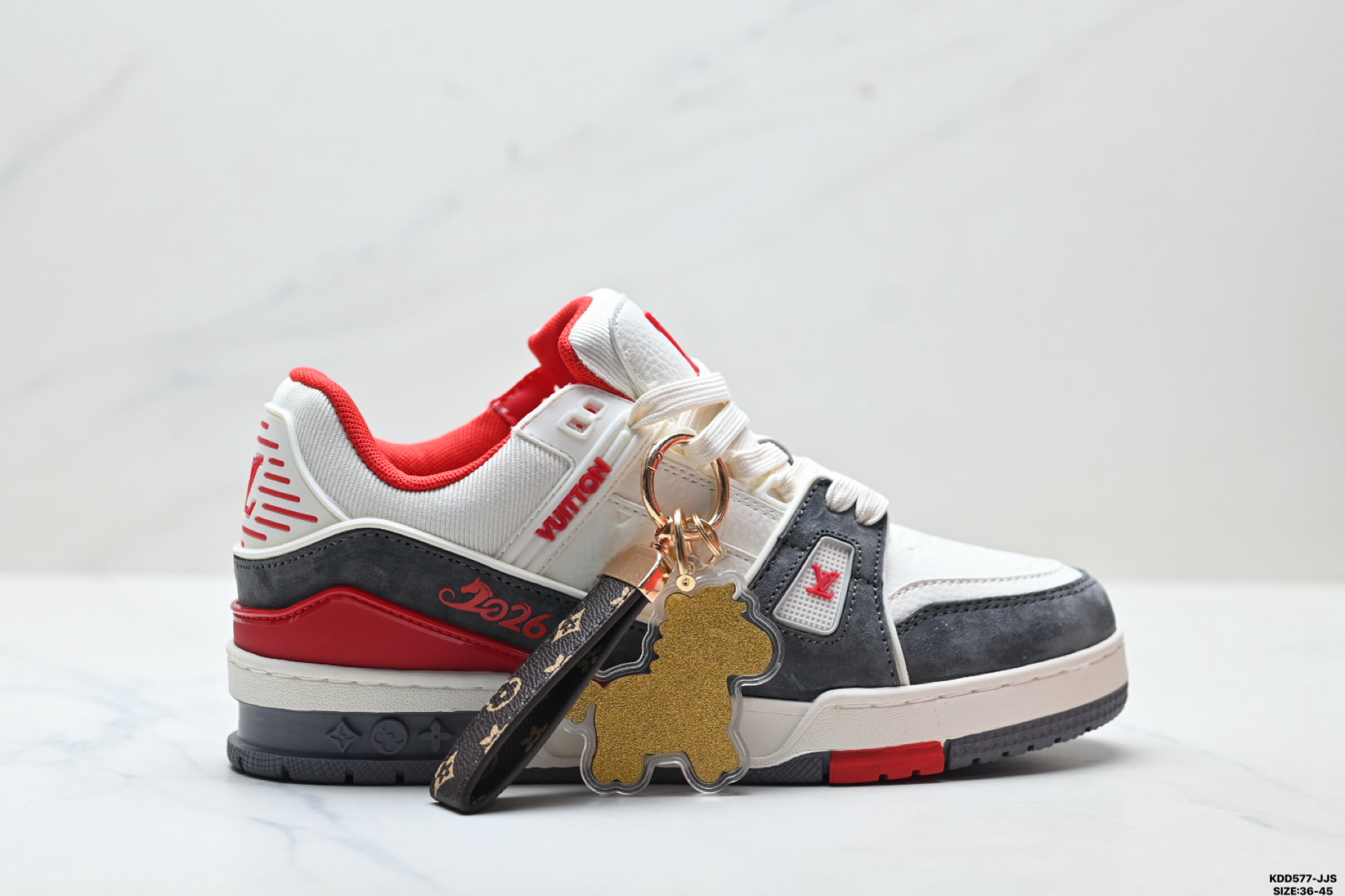 490 纯原马年限定中国红礼盒Louis vuitton Trainer Sneaker Low 路易威登 休闲运动文化百搭板鞋-Chinese UA Cheap High Quatity Brand Clothes Bags handbags Sneakers wholesale wholesaler seller from China Factory suppliers Fashion Clothing Shoes best Quality Beautiful Price 490 纯原马年限定中国红礼盒Louis vuitton Trainer Sneaker Low 路易威登 休闲运动文化百搭板鞋