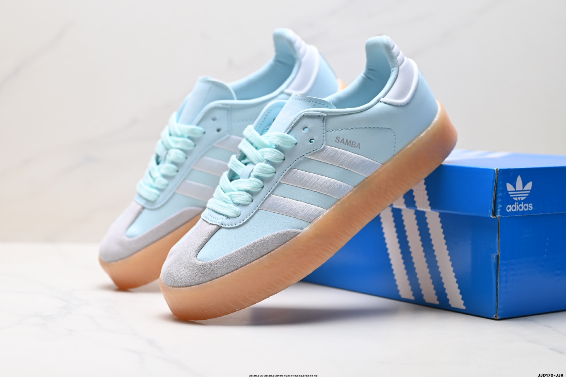 150 Adidas Originals Sambae 厚底 桑巴舞系列阿迪达斯 三叶草 绅士德训足球风百搭低帮休闲运动板鞋 JH8835