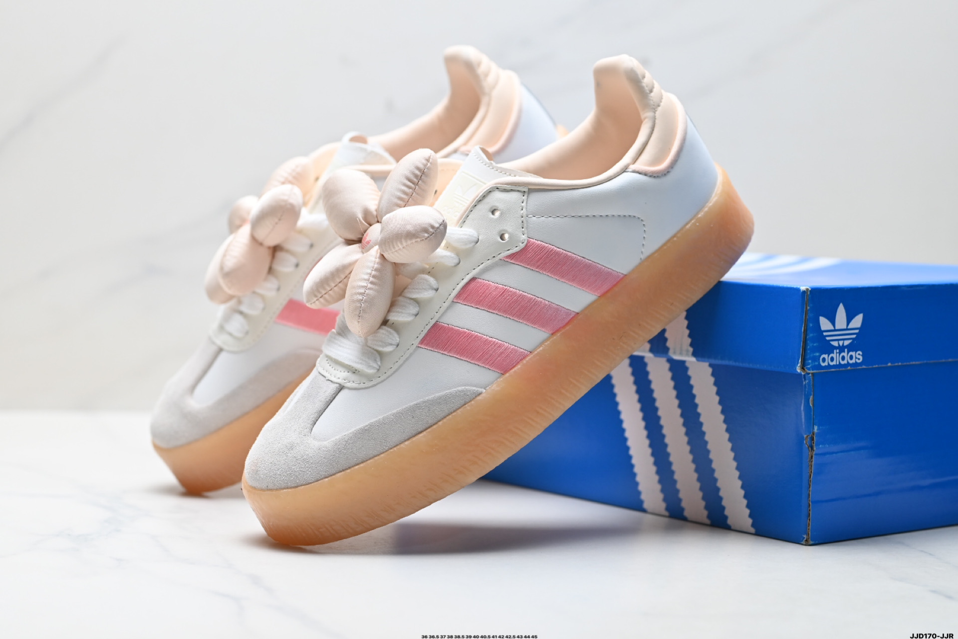 150 Adidas Originals Sambae 厚底 桑巴舞系列阿迪达斯 三叶草 绅士德训足球风百搭低帮休闲运动板鞋 JH8835