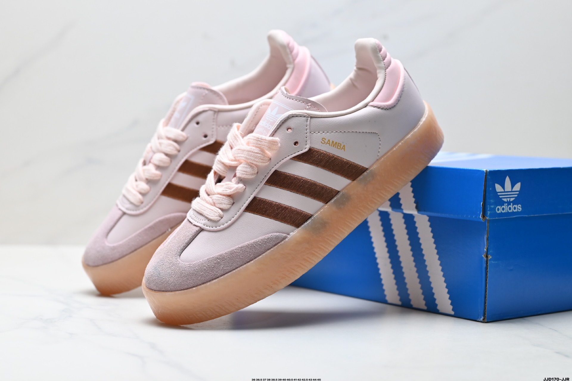 150 Adidas Originals Sambae 厚底 桑巴舞系列阿迪达斯 三叶草 绅士德训足球风百搭低帮休闲运动板鞋 JH8835