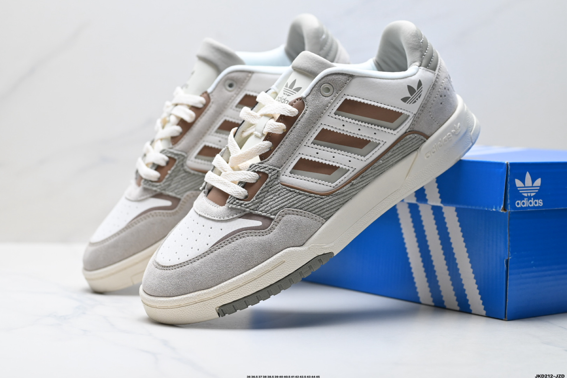 Adidas Originals Drop Step 42 Low 2 阿迪达斯 皮革系带 防滑耐磨 低帮板鞋 IG4332