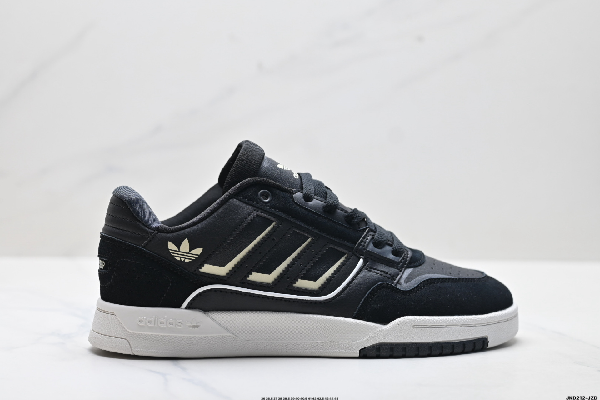 Adidas Originals Drop Step 42 Low 2 阿迪达斯 皮革系带 防滑耐磨 低帮板鞋 IG4332