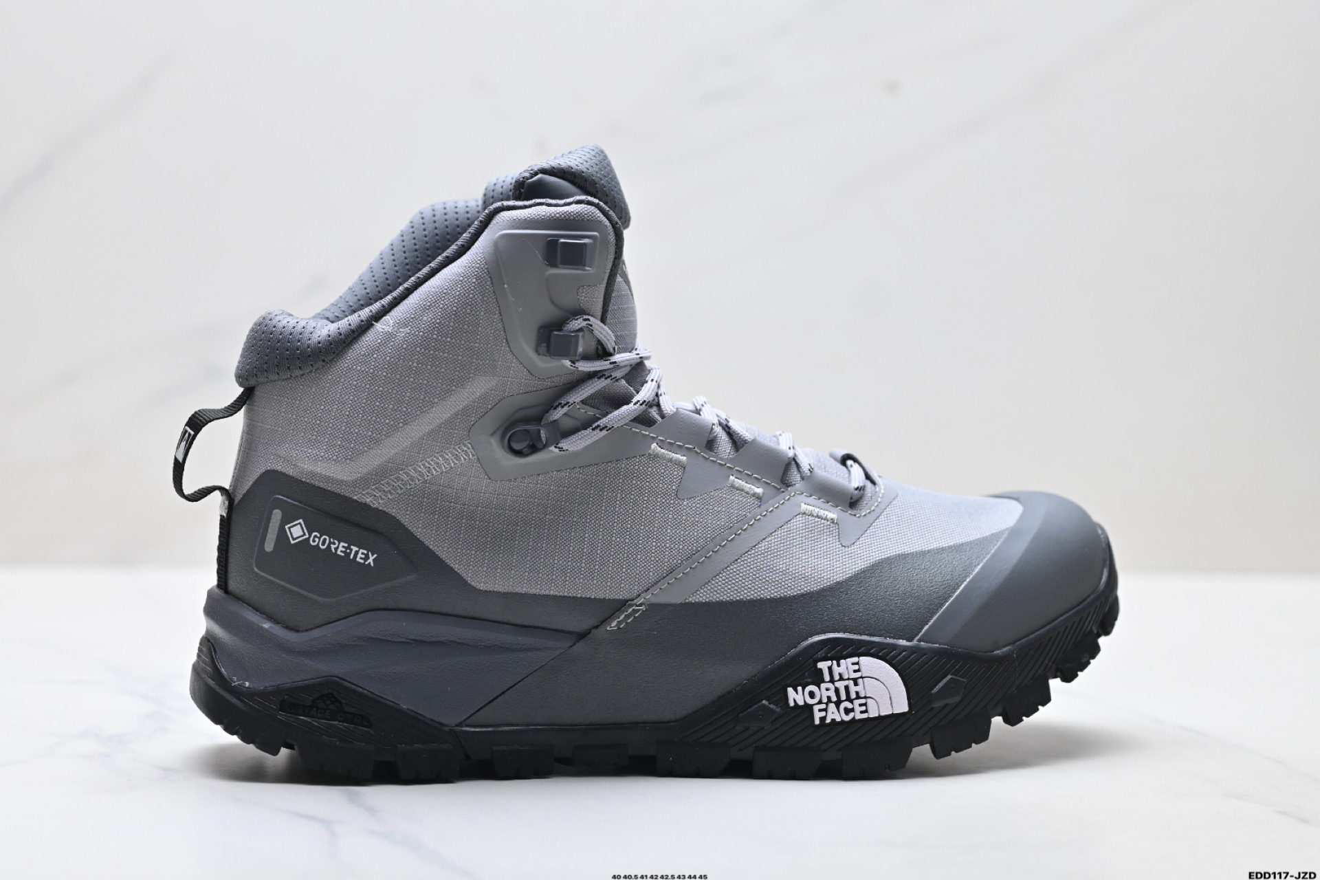 纯原北面THE NORTH FACE OFFTRAIL HIKE MID 柔软舒适防滑耐磨 中帮 越野跑步鞋 NF02511AK-085