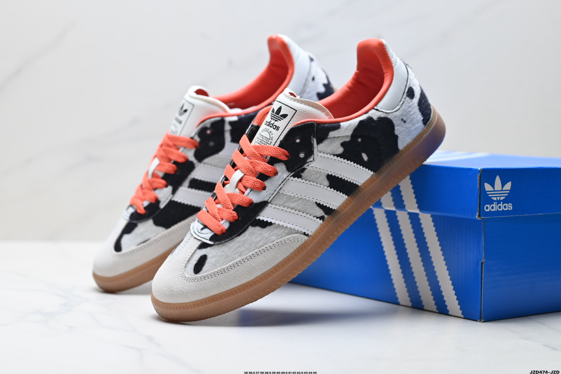 Adidas Originals Wb Pony Tonal Samba 阿迪达斯 桑巴舞系列绅士德训足球风百搭低帮休闲运动板鞋 KI6956