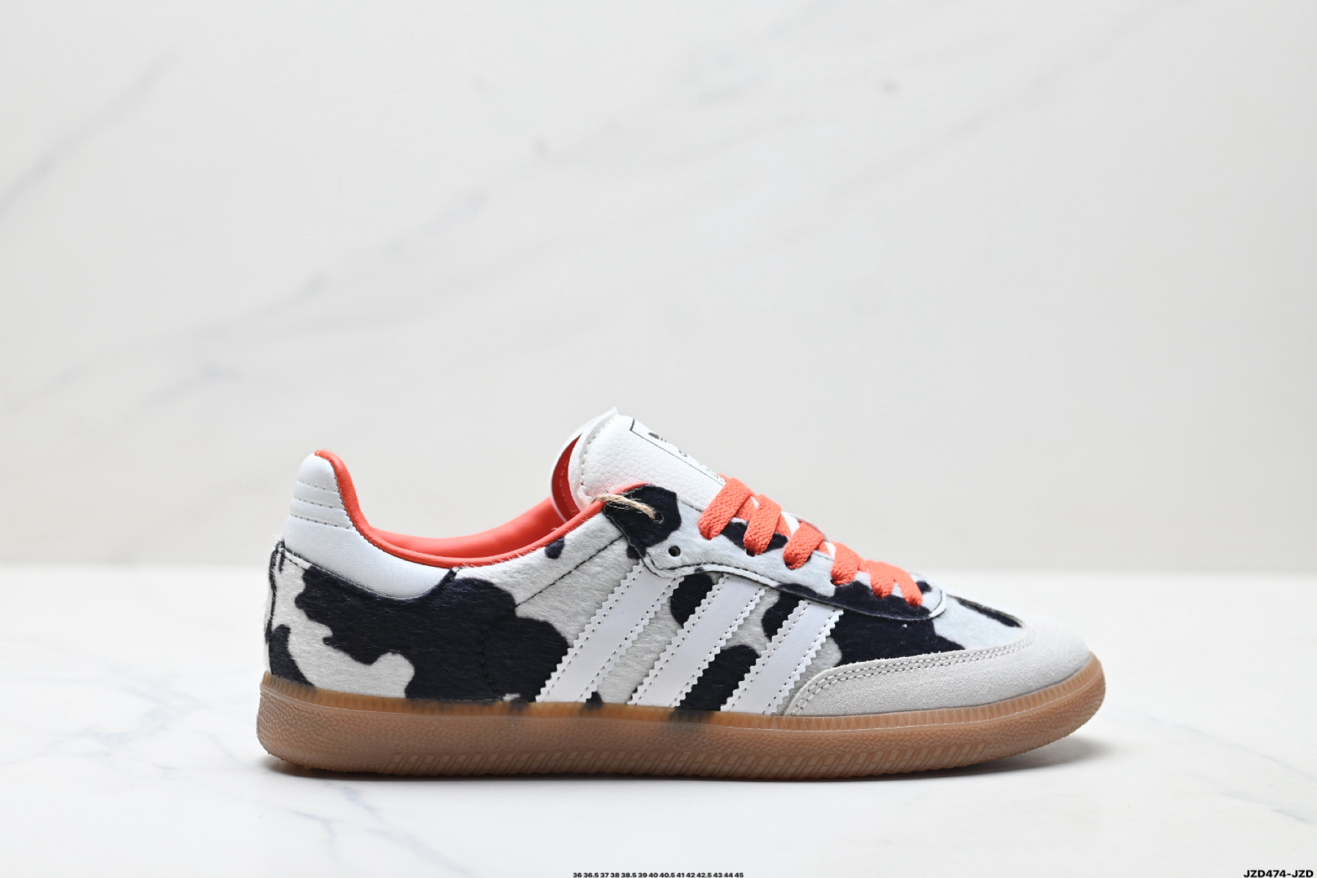 Adidas Originals Wb Pony Tonal Samba 阿迪达斯 桑巴舞系列绅士德训足球风百搭低帮休闲运动板鞋 KI6956