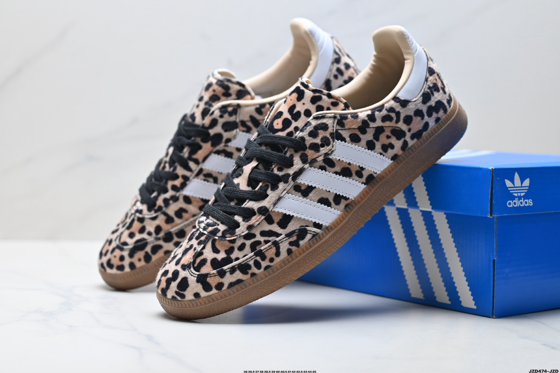 Adidas Originals Wb Pony Tonal Samba 阿迪达斯 桑巴舞系列绅士德训足球风百搭低帮休闲运动板鞋 KI6956
