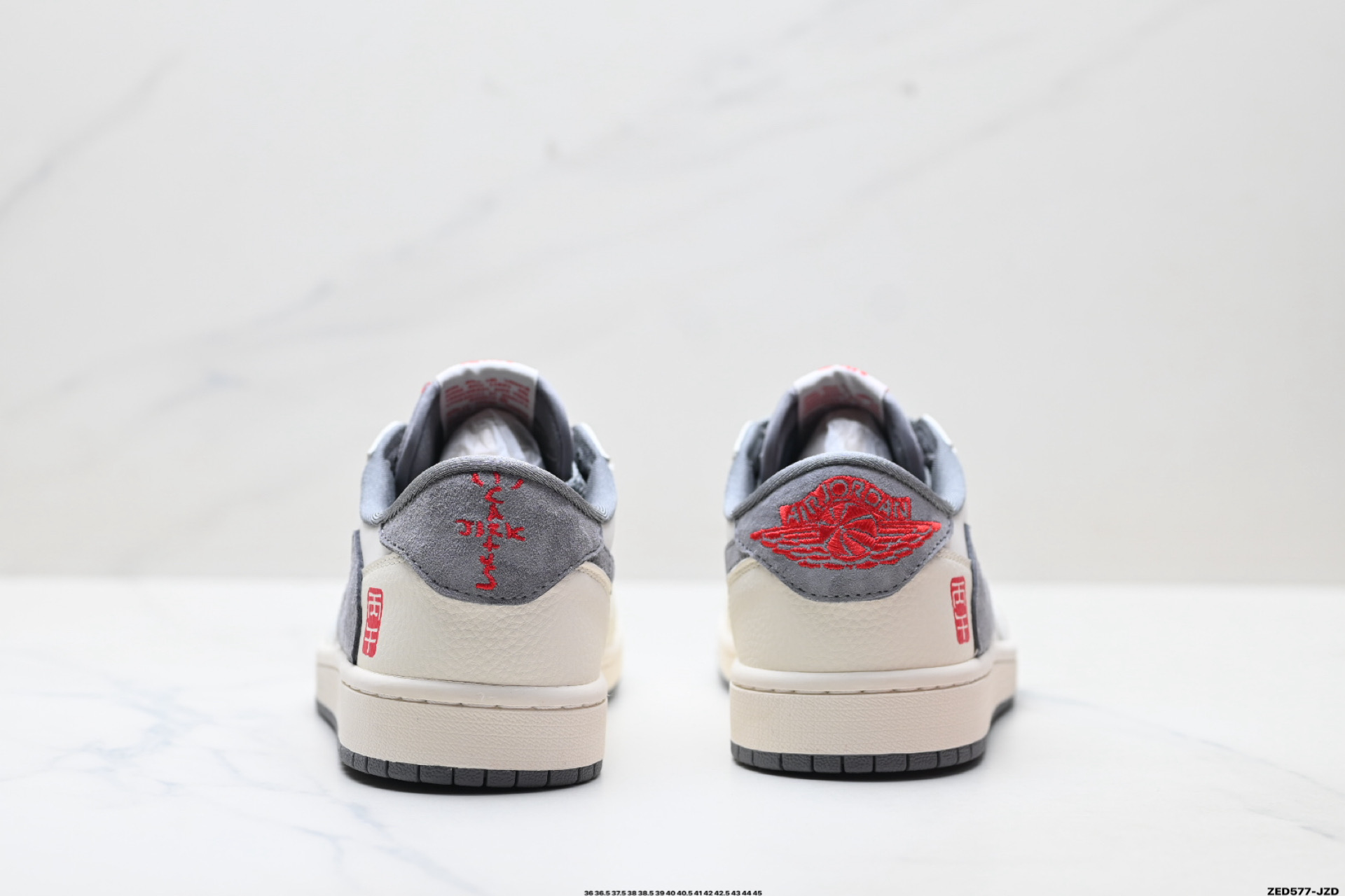 Nike Air Jordan 1 x Travis Scott AJ1倒勾 乔一倒钩 ‘DIY’定制 耐克 低帮文化篮球鞋 XT6998-116