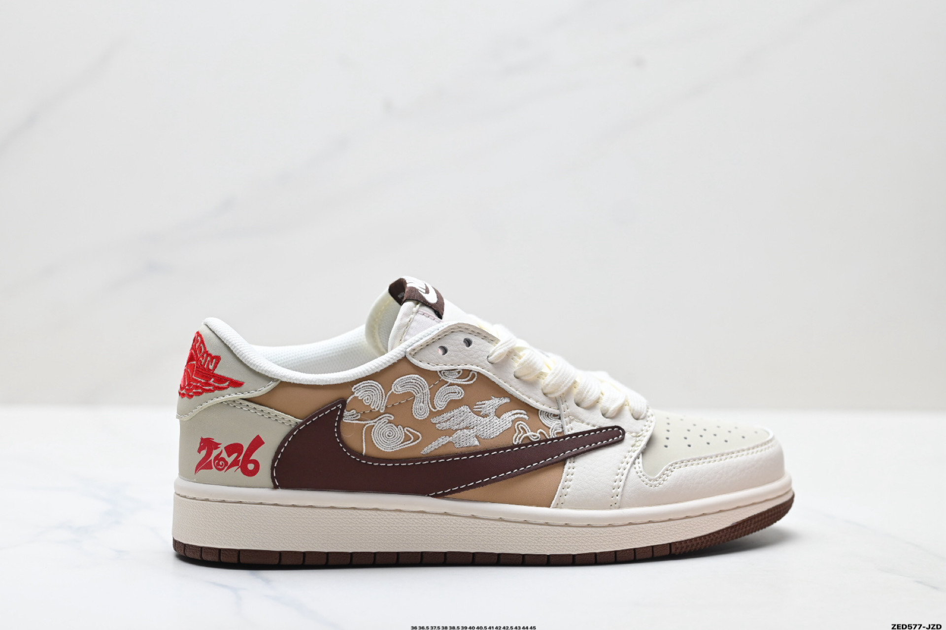 Nike Air Jordan 1 x Travis Scott AJ1倒勾 乔一倒钩 ‘DIY’定制 耐克 低帮文化篮球鞋 JY6988-146 Nike Air Jordan 1 x Travis Scott AJ1倒勾 乔一倒钩 ‘DIY’定制 耐克 低帮文化篮球鞋 JY6988-146