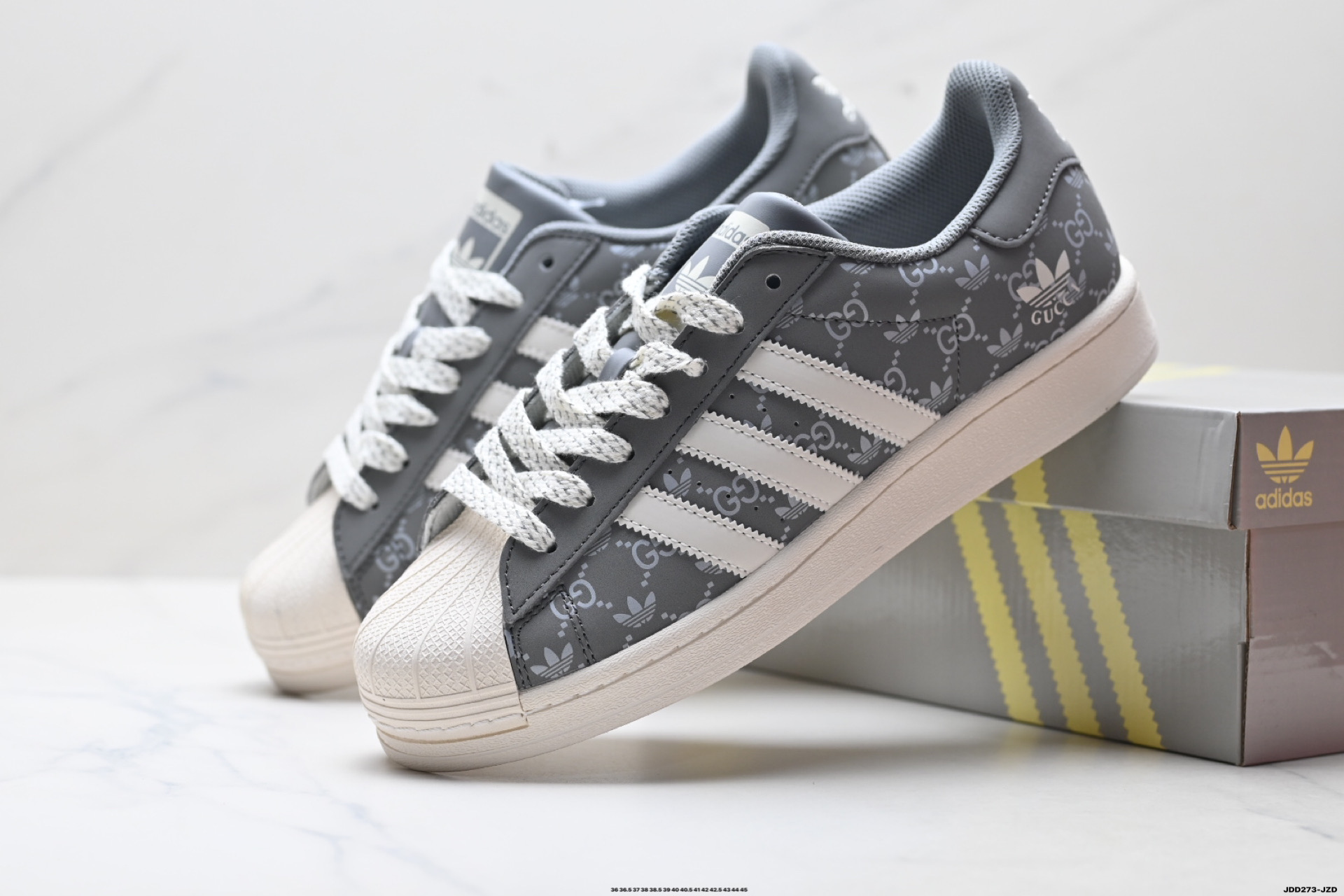 Adidas Originals Superstar 阿迪达斯 三叶草 贝壳头’DIY’系列低帮经典百搭休闲运动板鞋 SD6818