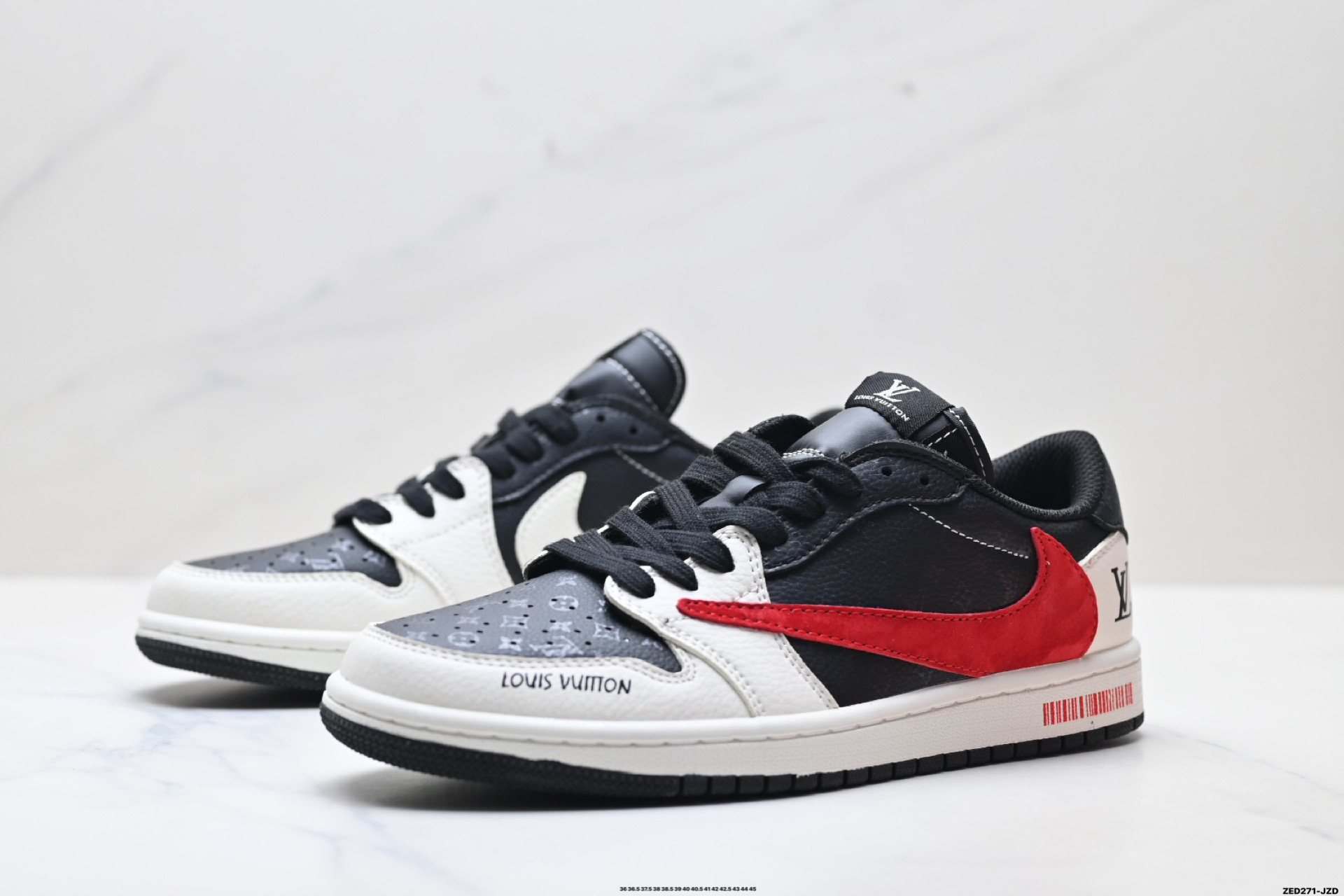 Nike Air Jordan 1 x Travis Scott AJ1倒勾 乔一倒钩 ‘DIY’定制 耐克 低帮文化篮球鞋 DZ2688-116-莆田鞋,莆田鞋货源,高仿鞋,高仿鞋货源,安福档口,莆田高仿鞋,莆田鞋批发,高仿鞋批发,莆田高仿运动鞋,高仿运动鞋,莆田运动鞋 Nike Air Jordan 1 x Travis Scott AJ1倒勾 乔一倒钩 ‘DIY’定制 耐克 低帮文化篮球鞋 DZ2688-116