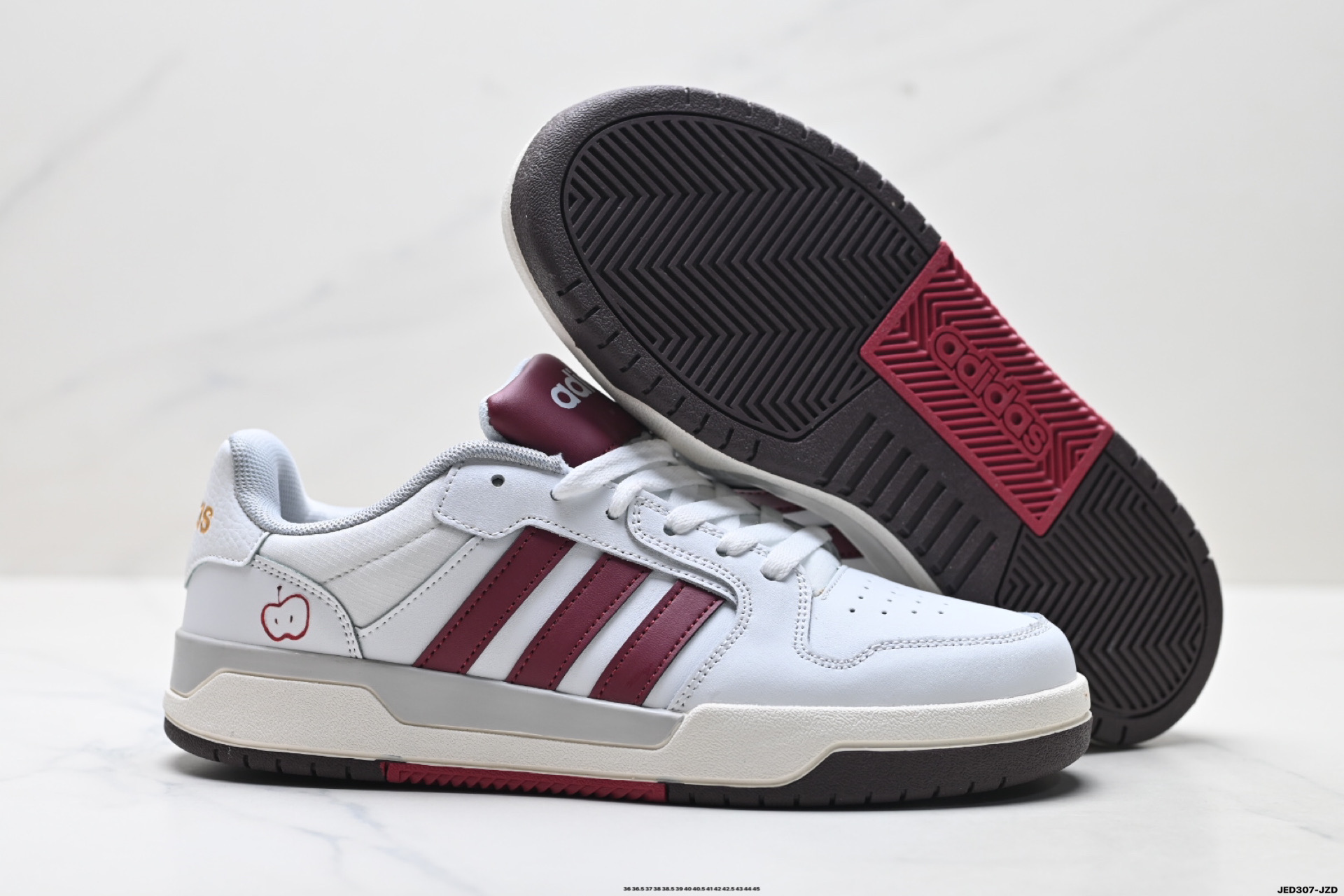 Adidas Originals Entrap ‘DIY’定制 阿迪达斯 复古舒适 耐磨 低帮 板鞋 FW3462