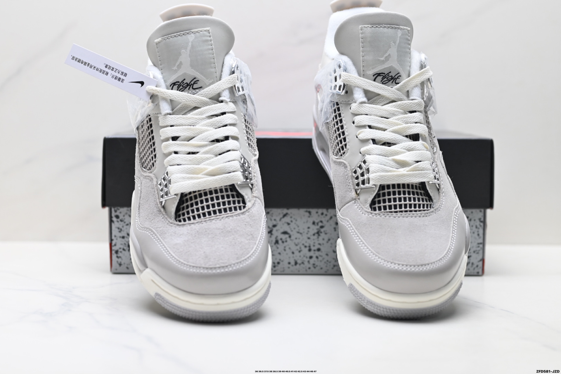 Nike Air Jordan 4 Retro 耐克迈克尔·乔丹AJ4代中帮复古休闲运动文化篮球鞋 AQ9129-001