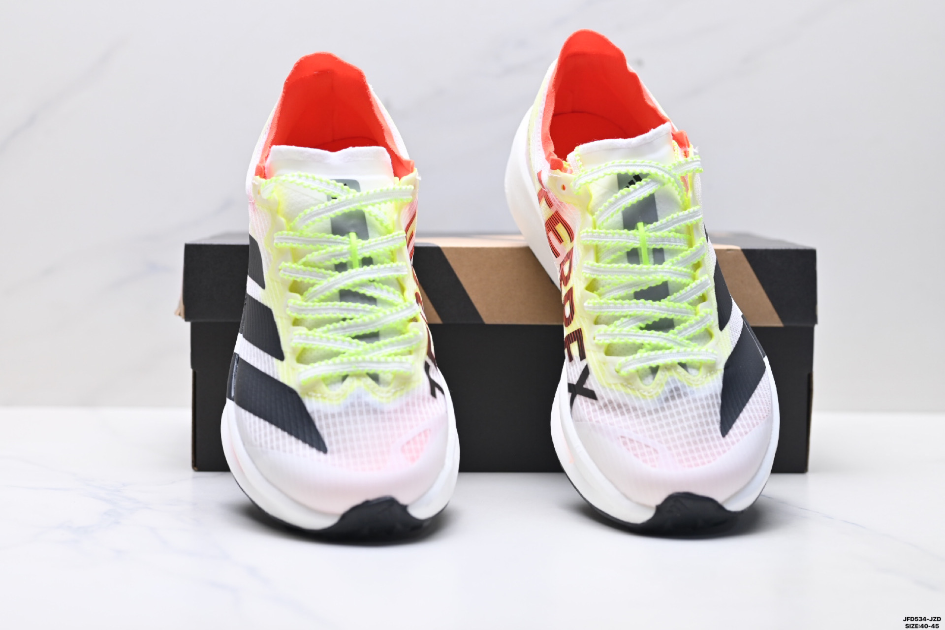 Adidas TERREX 阿迪达斯 系带缓震轻质 舒适百搭 低帮马拉松运动跑步鞋 JS3534