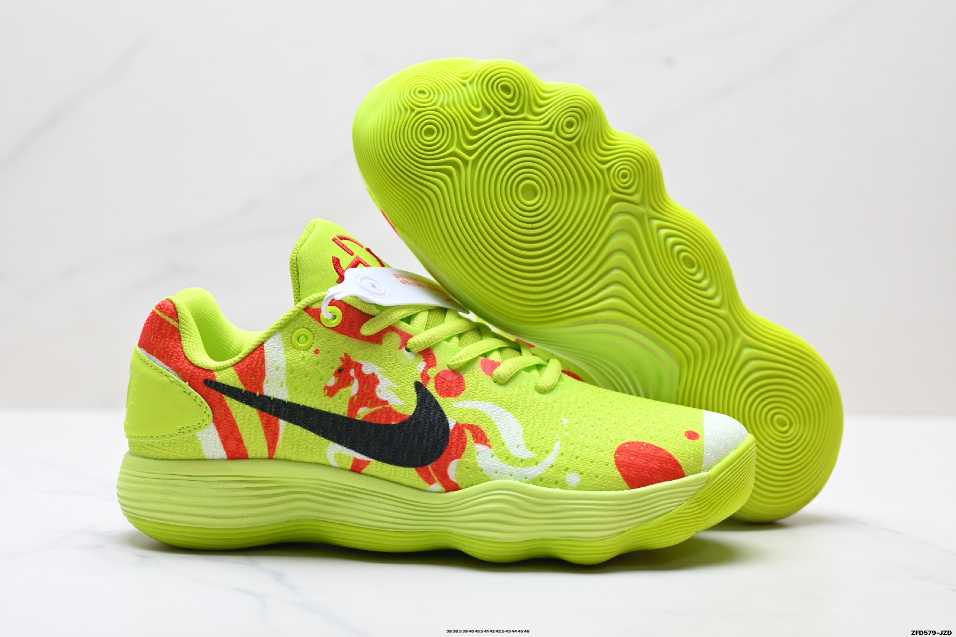 纯原Nike Hyperdunk 2017 Low 马年限定 CNY新年款 耐克 低帮 缓震 实战篮球鞋 897637-008