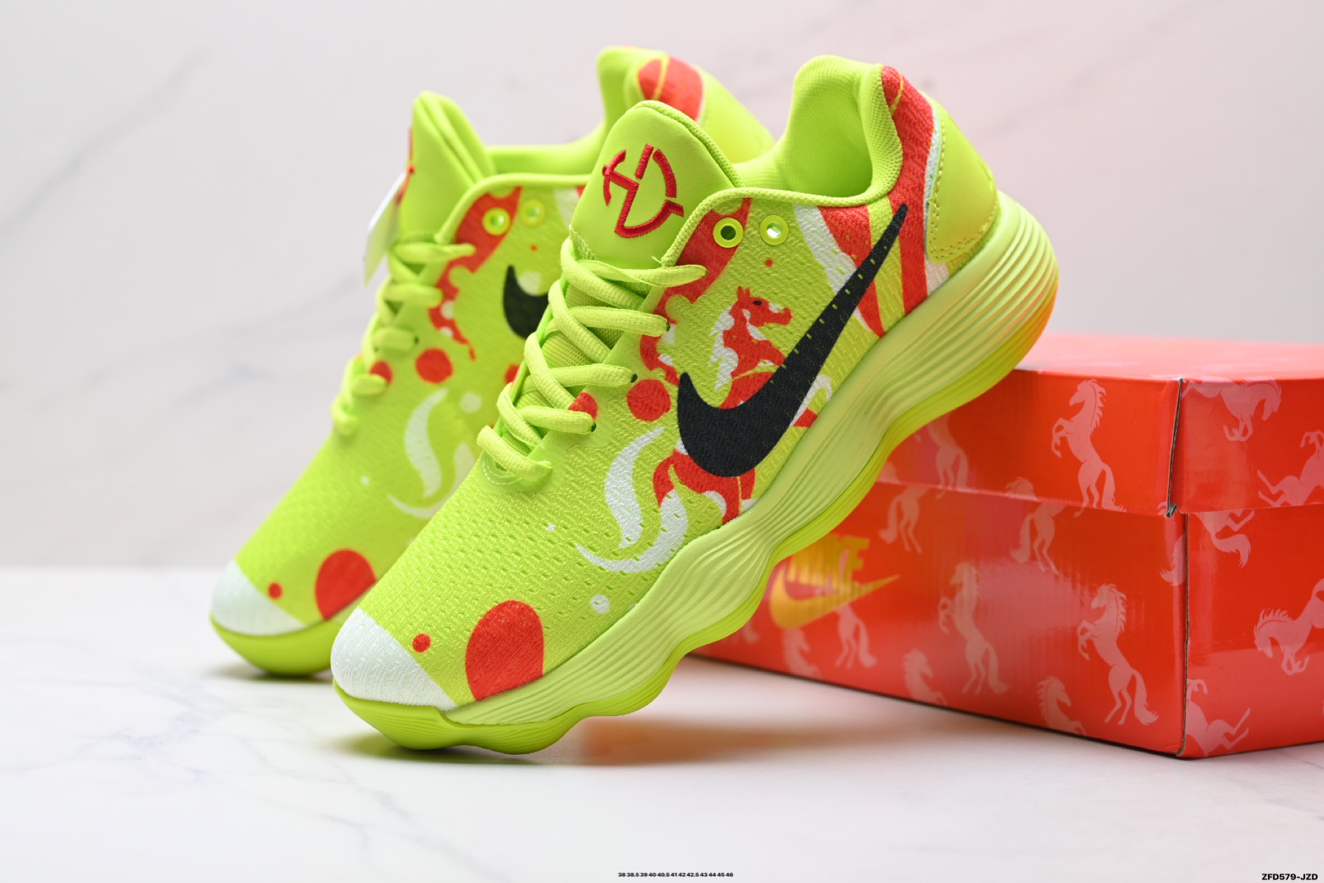 纯原Nike Hyperdunk 2017 Low 马年限定 CNY新年款 耐克 低帮 缓震 实战篮球鞋 897637-008