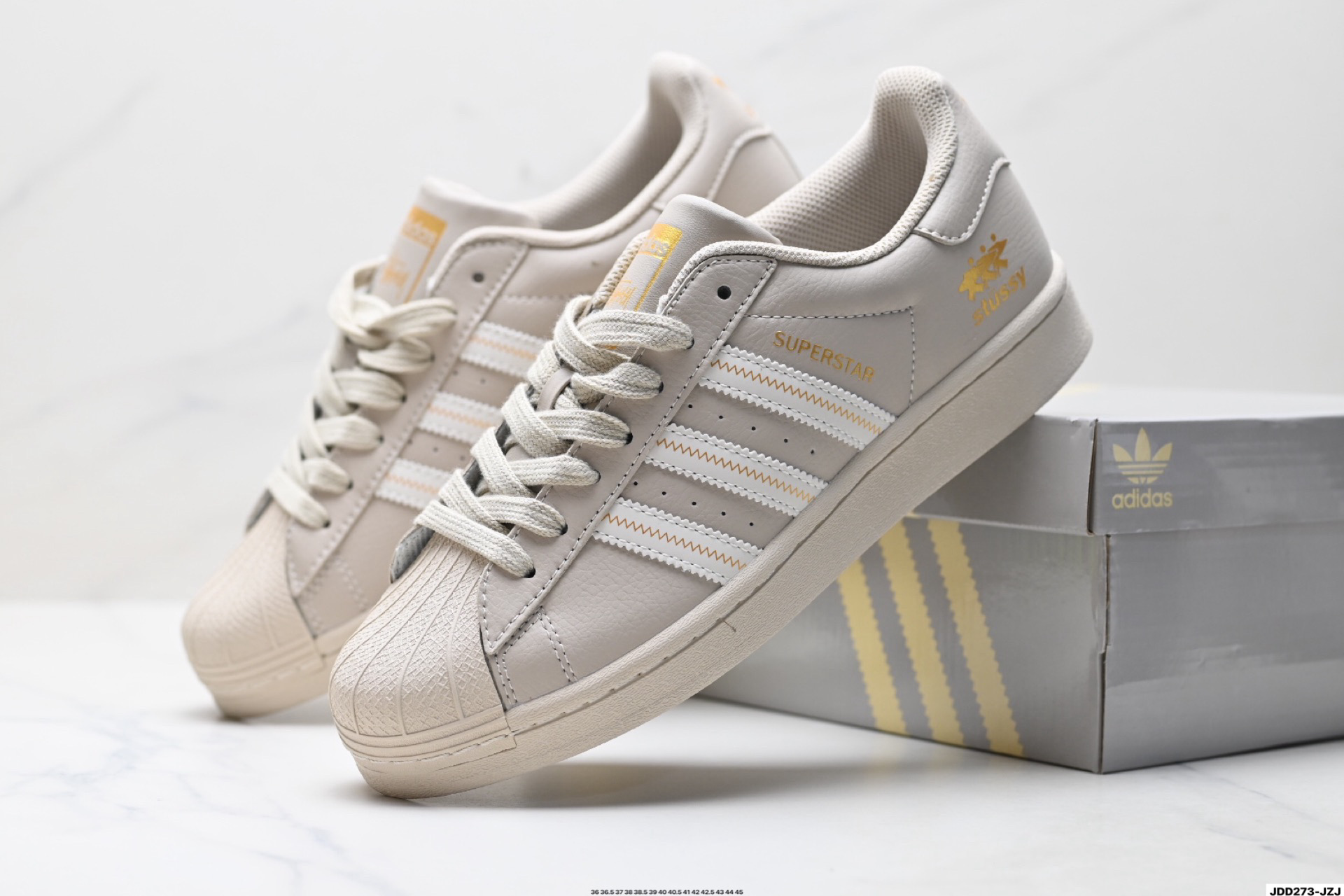 Adidas Originals Superstar 阿迪达斯 三叶草 贝壳头’DIY’系列低帮经典百搭休闲运动板鞋 SD6818