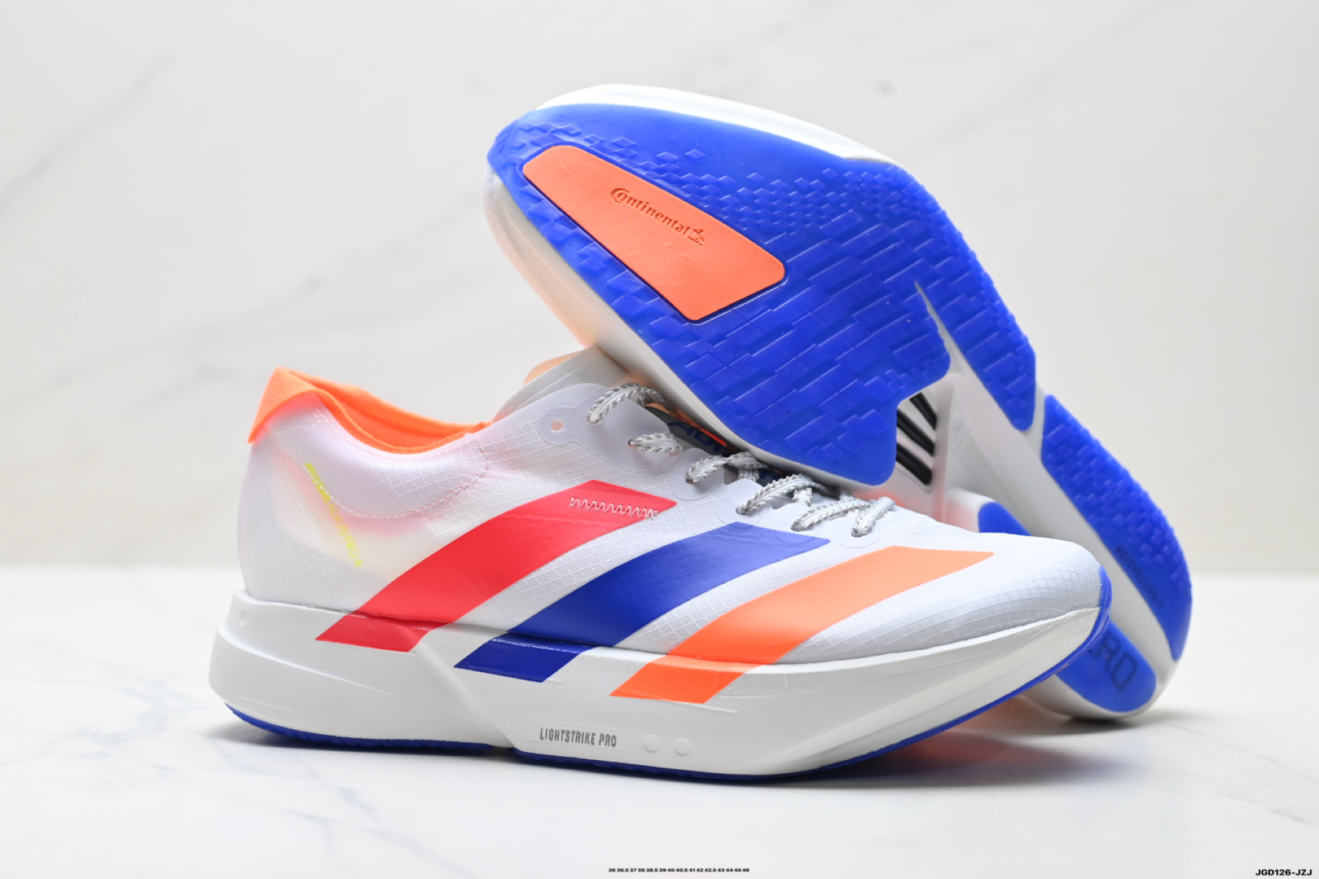 Adidas Adizero Adios Pro 4 M马拉松飞线贾卡轻质透气休闲运动跑步鞋 KJ2123