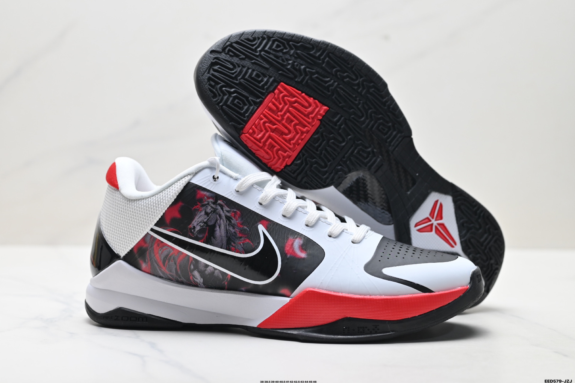 纯原Nike Zoom Kobe VI 马年限定 CNY新年款 耐克 科比6代系列 低帮复刻实战运动低帮文化篮球鞋 CW2190-013
