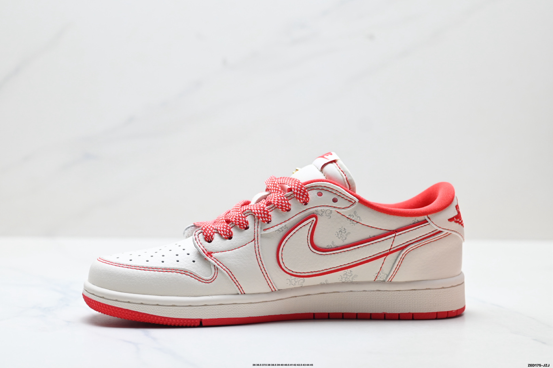 Nike Air Jordan 1 x Travis Scott AJ1倒勾 乔一倒钩 ‘DIY’定制 耐克 低帮文化篮球鞋 CX5050-Y65