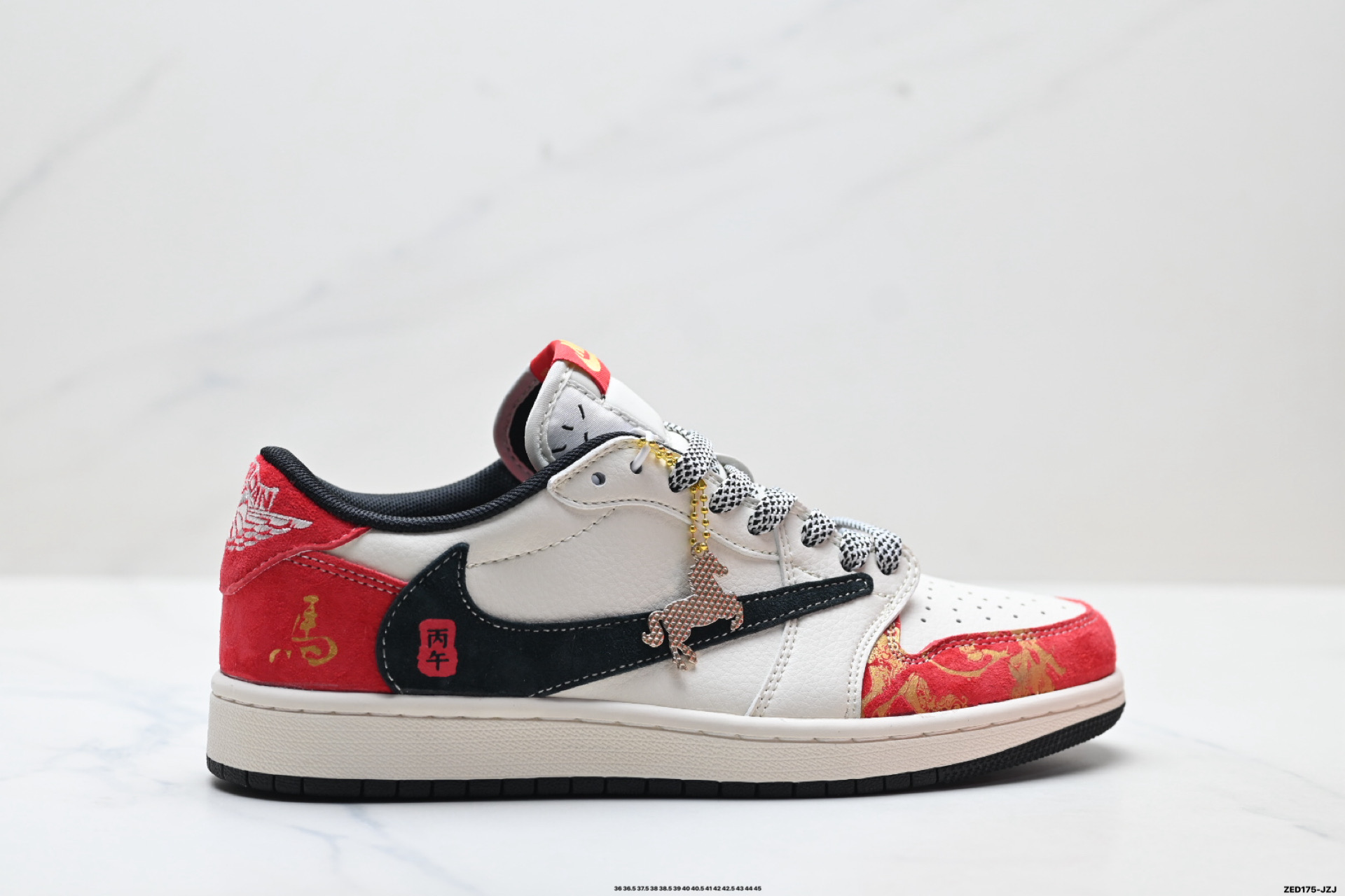 Nike Air Jordan 1 x Travis Scott AJ1倒勾 乔一倒钩 ‘DIY’定制 耐克 低帮文化篮球鞋 CX5050-Y68 Nike Air Jordan 1 x Travis Scott AJ1倒勾 乔一倒钩 ‘DIY’定制 耐克 低帮文化篮球鞋 CX5050-Y68