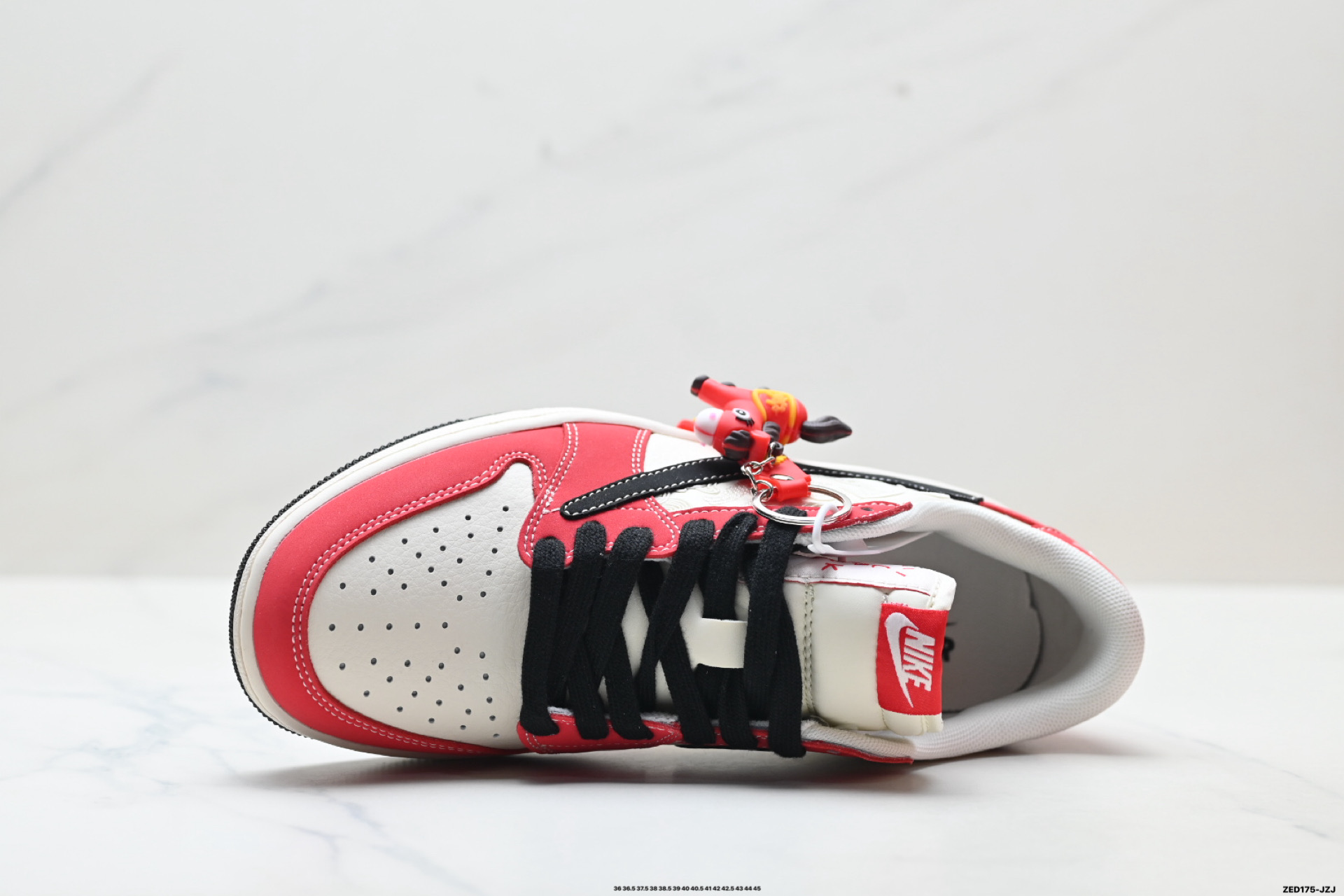 Nike Air Jordan 1 x Travis Scott AJ1倒勾 乔一倒钩 ‘DIY’定制 耐克 低帮文化篮球鞋 MY9969-801
