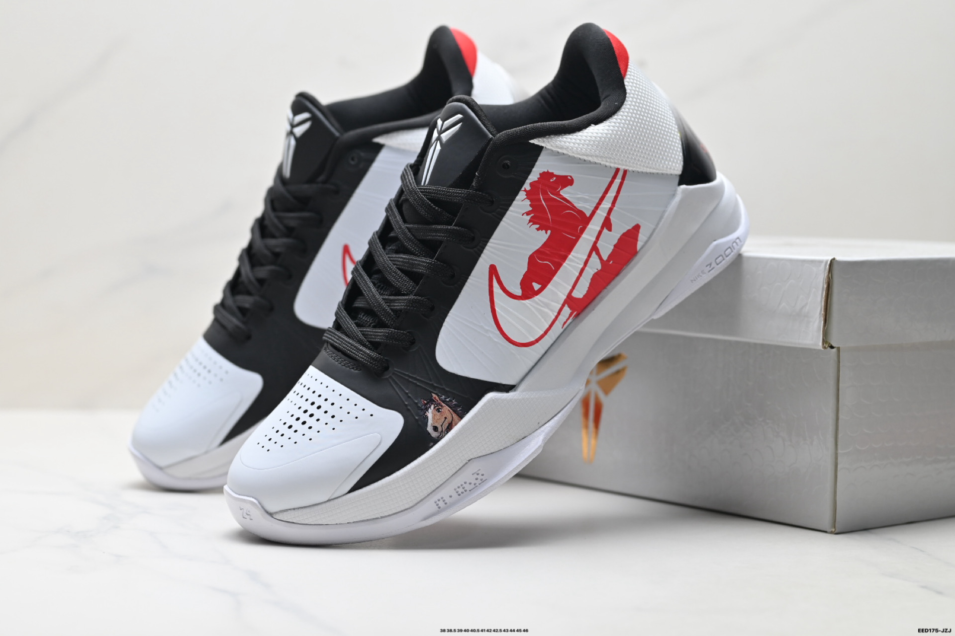 纯原Nike Zoom Kobe V 马年限定 CNY新年款 耐克 科比5代系列 低帮复刻实战运动低帮文化篮球鞋 CD4991-863