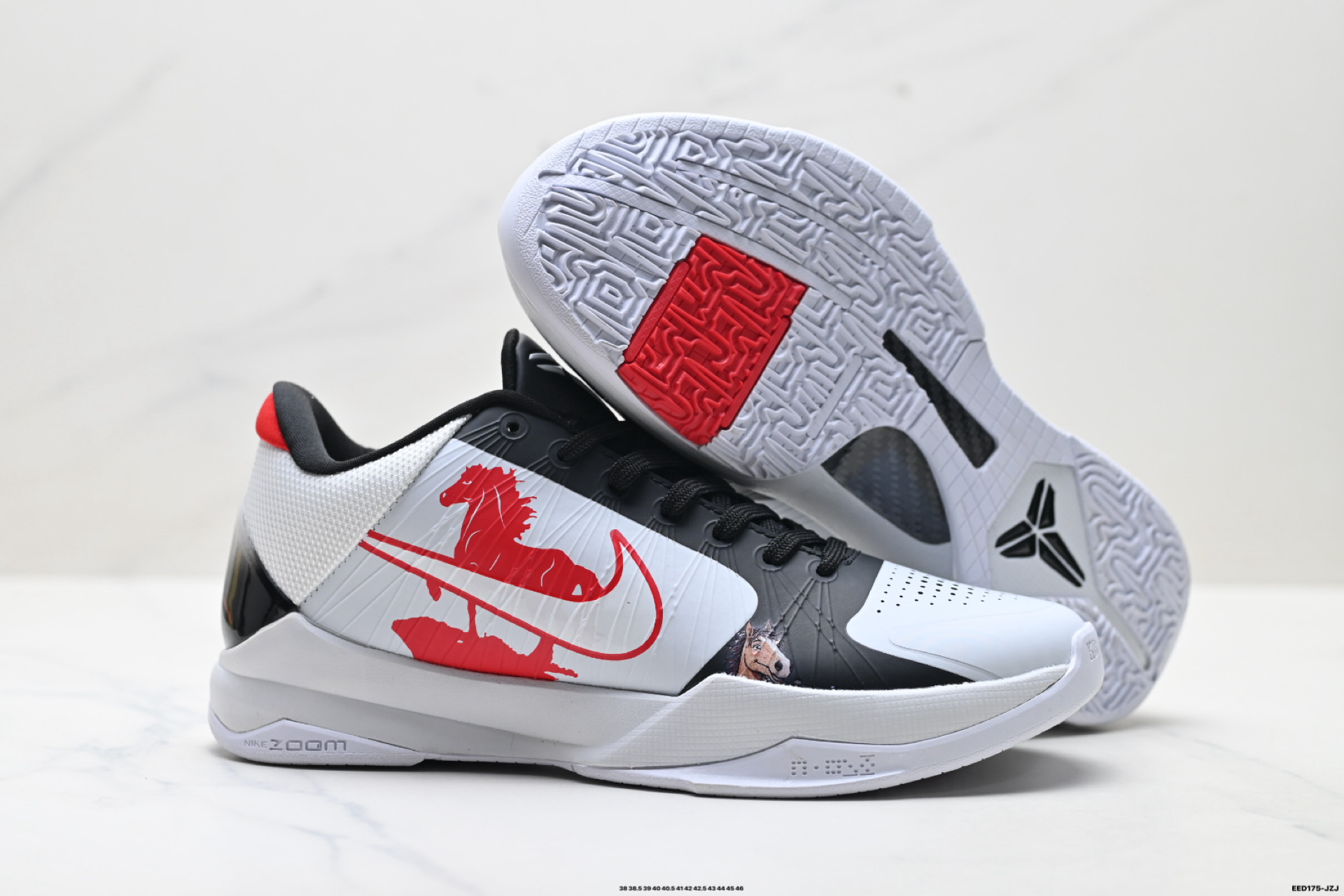 纯原Nike Zoom Kobe V 马年限定 CNY新年款 耐克 科比5代系列 低帮复刻实战运动低帮文化篮球鞋 CD4991-863
