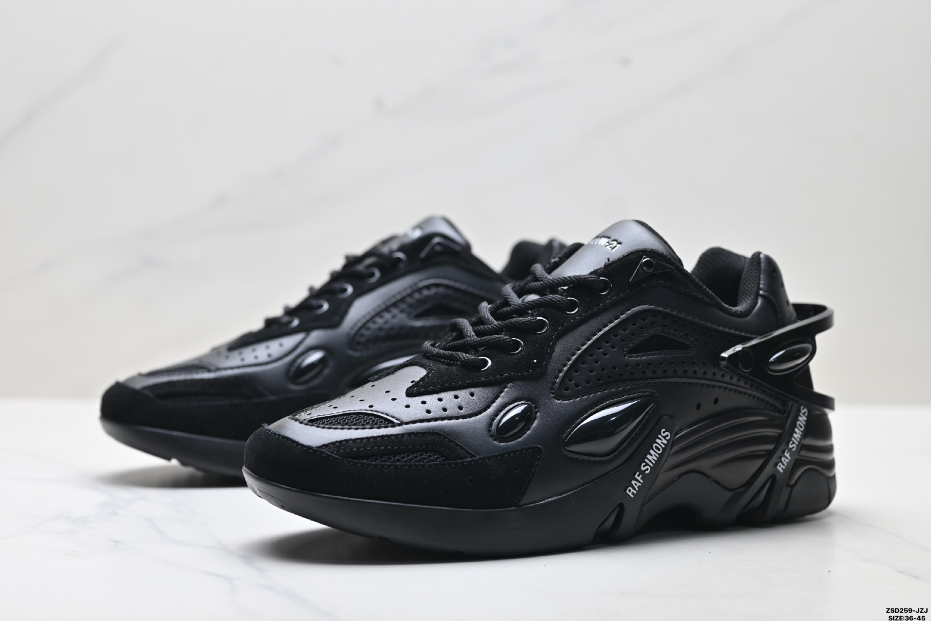 RAF SIMONS CYLON-21 潮流运动 织物皮革 圆头系带 低帮休闲鞋 HR740003S-0003-莆田鞋,莆田鞋货源,高仿鞋,高仿鞋货源,安福档口,莆田高仿鞋,莆田鞋批发,高仿鞋批发,莆田高仿运动鞋,高仿运动鞋,莆田运动鞋 RAF SIMONS CYLON-21 潮流运动 织物皮革 圆头系带 低帮休闲鞋 HR740003S-0003