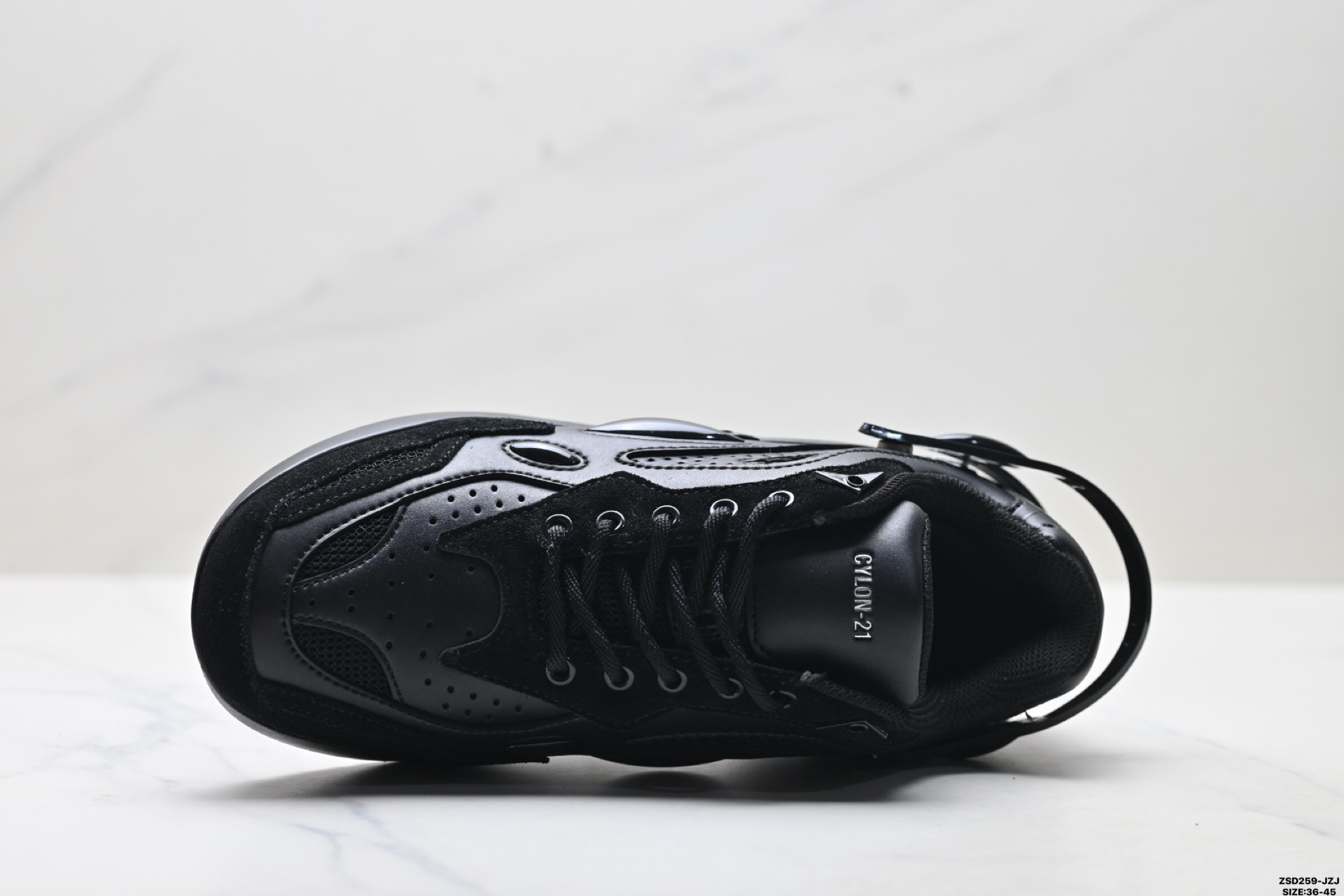 RAF SIMONS CYLON-21 潮流运动 织物皮革 圆头系带 低帮休闲鞋 HR740003S-0003-莆田鞋,莆田鞋货源,高仿鞋,高仿鞋货源,安福档口,莆田高仿鞋,莆田鞋批发,高仿鞋批发,莆田高仿运动鞋,高仿运动鞋,莆田运动鞋 RAF SIMONS CYLON-21 潮流运动 织物皮革 圆头系带 低帮休闲鞋 HR740003S-0003