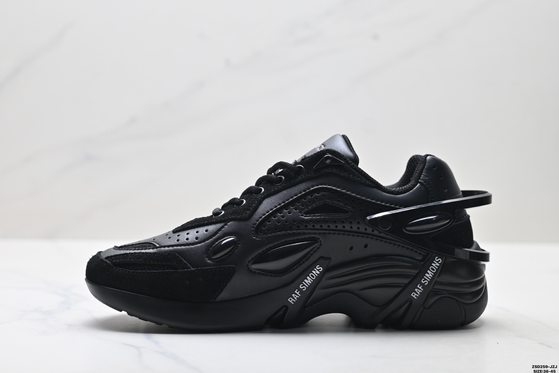 RAF SIMONS CYLON-21 潮流运动 织物皮革 圆头系带 低帮休闲鞋 HR740003S-0003-莆田鞋,莆田鞋货源,高仿鞋,高仿鞋货源,安福档口,莆田高仿鞋,莆田鞋批发,高仿鞋批发,莆田高仿运动鞋,高仿运动鞋,莆田运动鞋 RAF SIMONS CYLON-21 潮流运动 织物皮革 圆头系带 低帮休闲鞋 HR740003S-0003