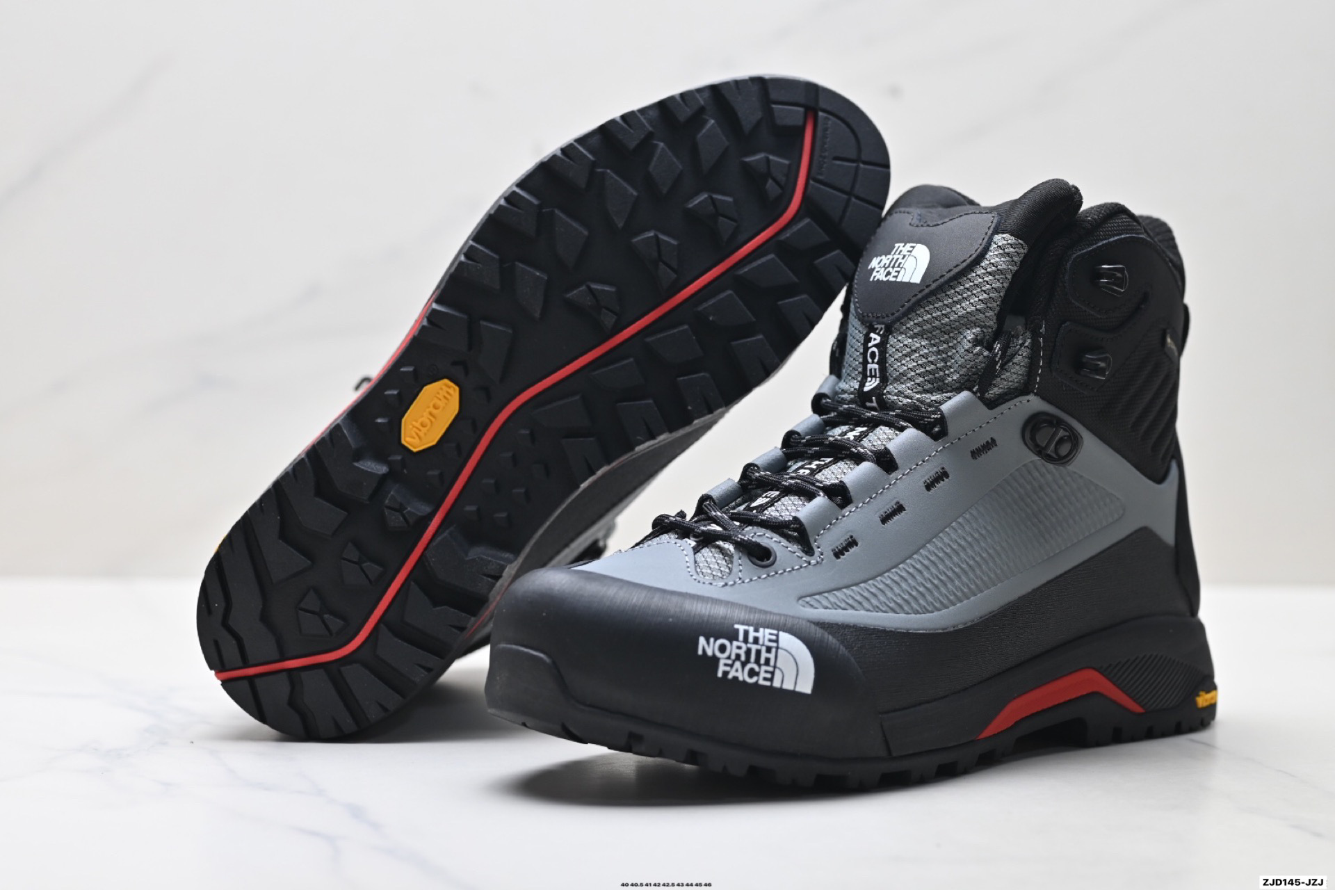 北面THE NORTH FACE Verto Alpine 舒适透劫防滑防水透气抓地中帮登山鞋男 NF0A83NBMN8-604
