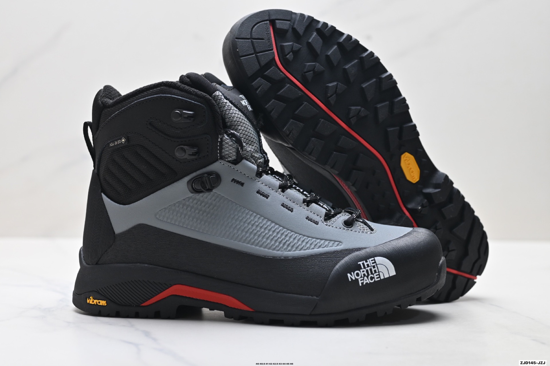 北面THE NORTH FACE Verto Alpine 舒适透劫防滑防水透气抓地中帮登山鞋男 NF0A83NBMN8-604