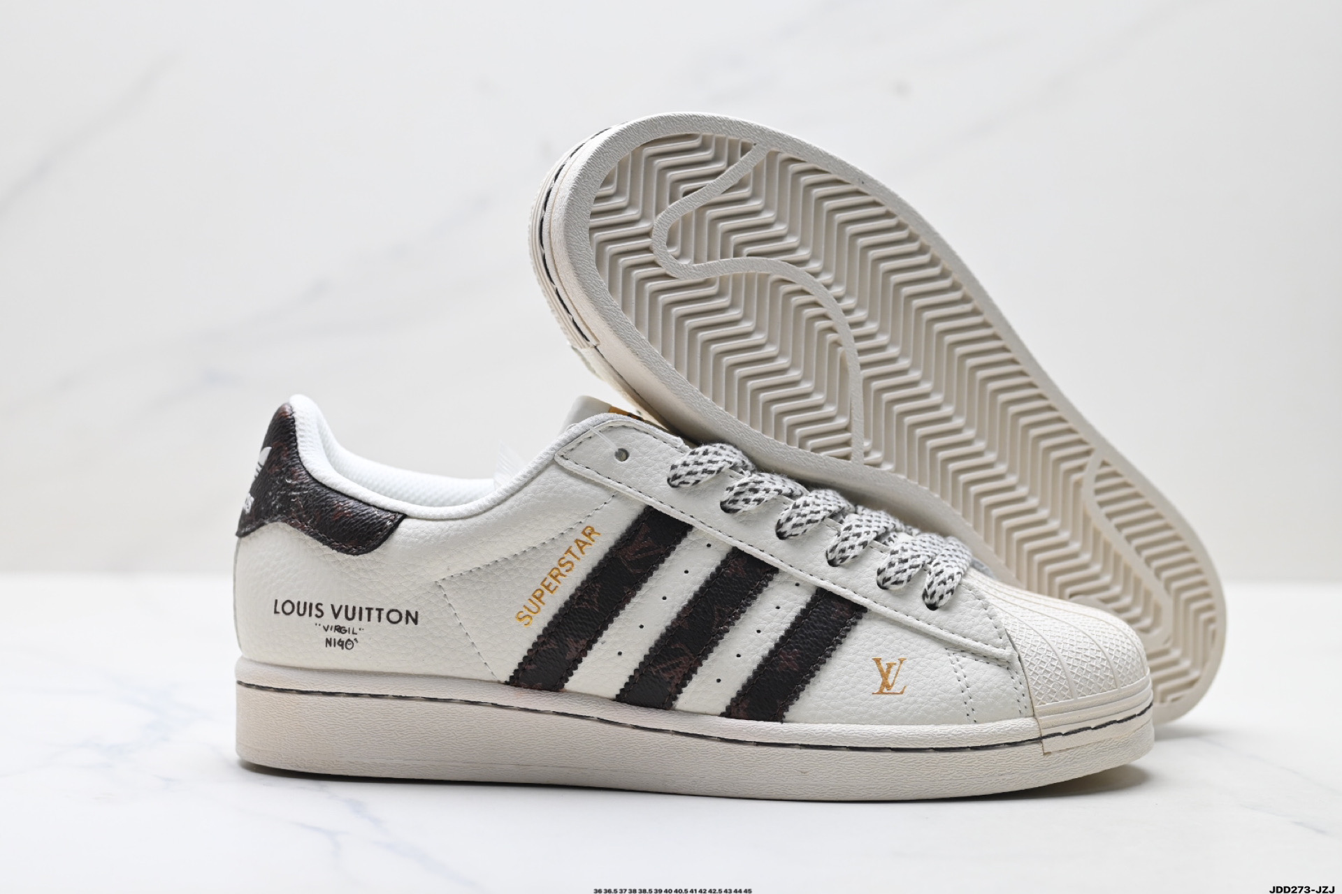 Adidas Originals Superstar 阿迪达斯 三叶草 贝壳头’DIY’系列低帮经典百搭休闲运动板鞋 SD6803