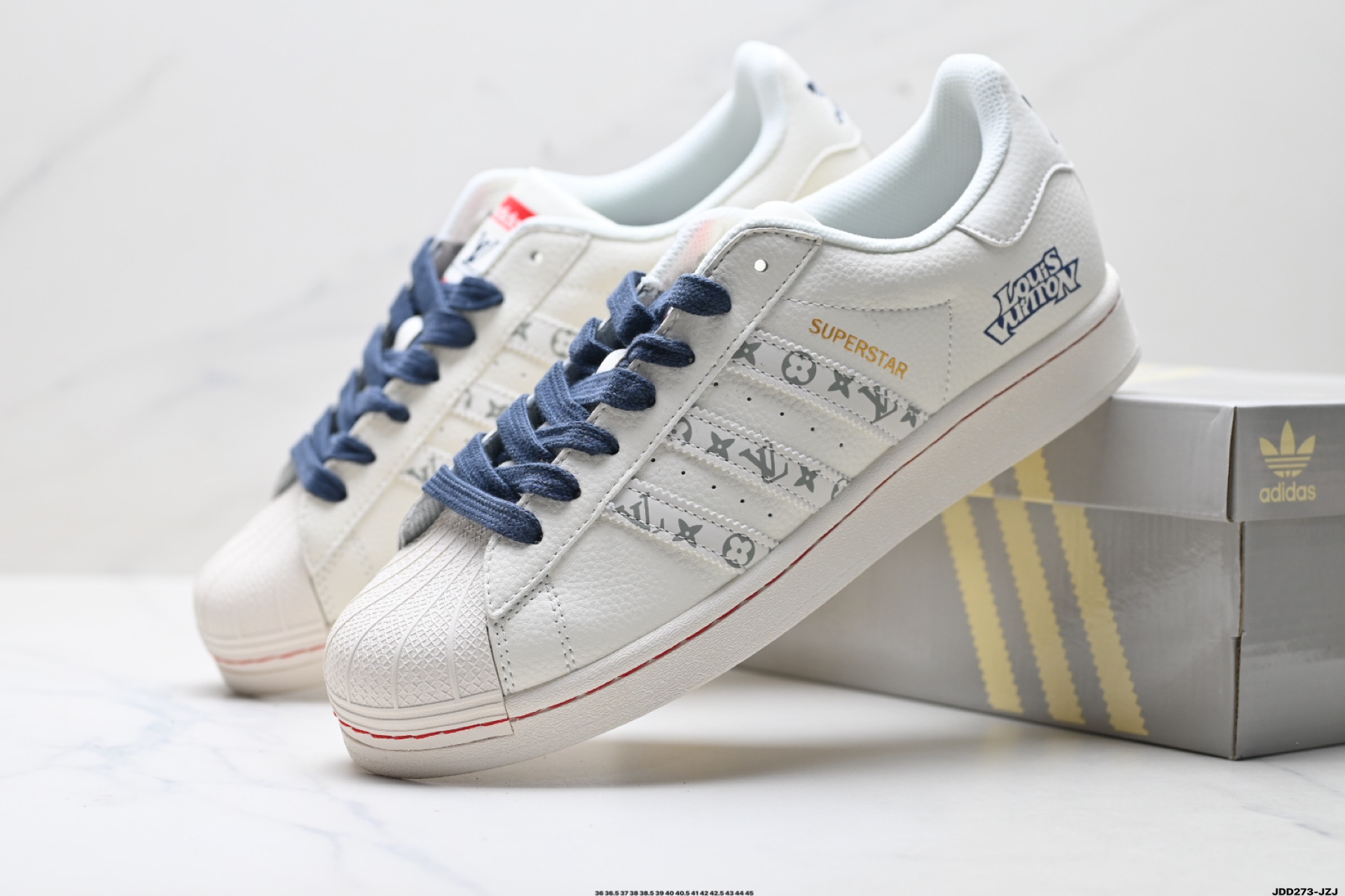 Adidas Originals Superstar 阿迪达斯 三叶草 贝壳头’DIY’系列低帮经典百搭休闲运动板鞋 SD6803