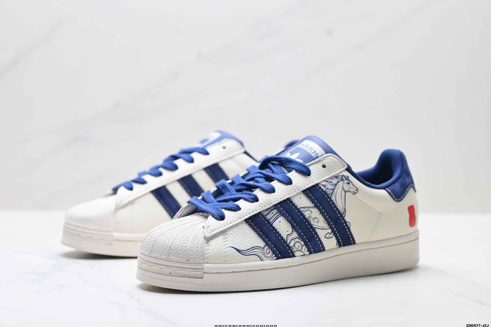 Adidas Originals Superstar 阿迪达斯 三叶草 贝壳头’DIY’系列低帮经典百搭休闲运动板鞋 SD6827