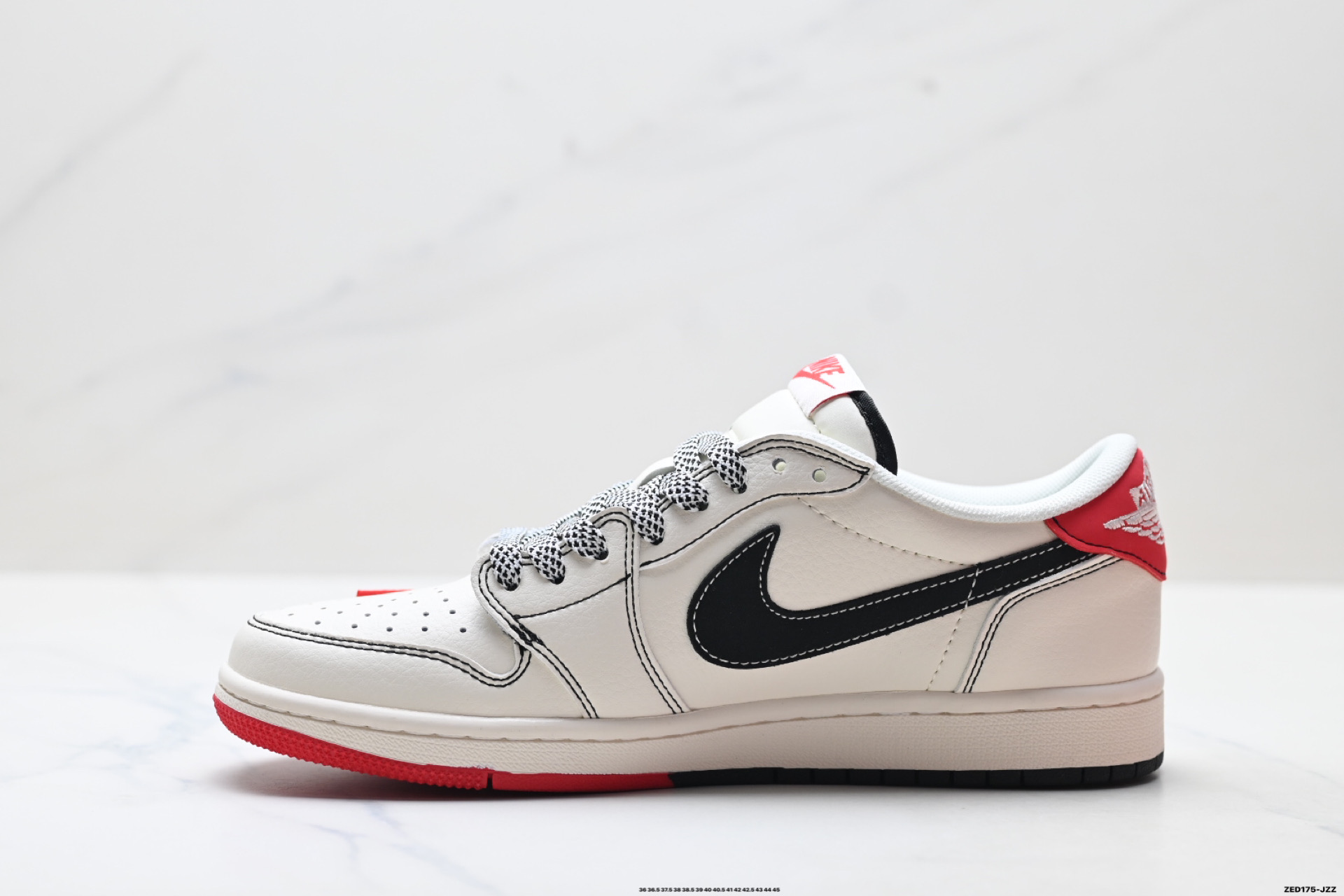 Nike Air Jordan 1 x Travis Scott AJ1倒勾 乔一倒钩 ‘DIY’定制 耐克 低帮文化篮球鞋 CX5050-Y70