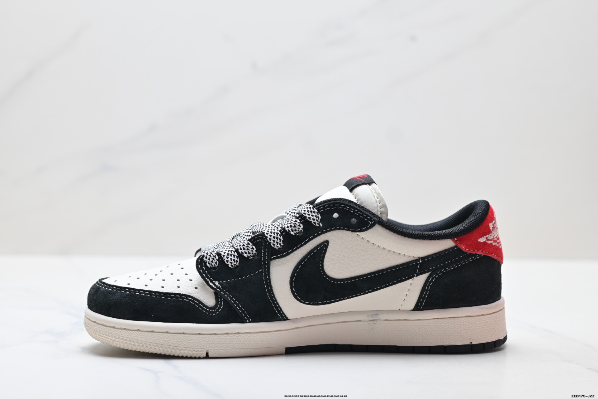 Nike Air Jordan 1 x Travis Scott AJ1倒勾 乔一倒钩 ‘DIY’定制 耐克 低帮文化篮球鞋 CX5050-Y69
