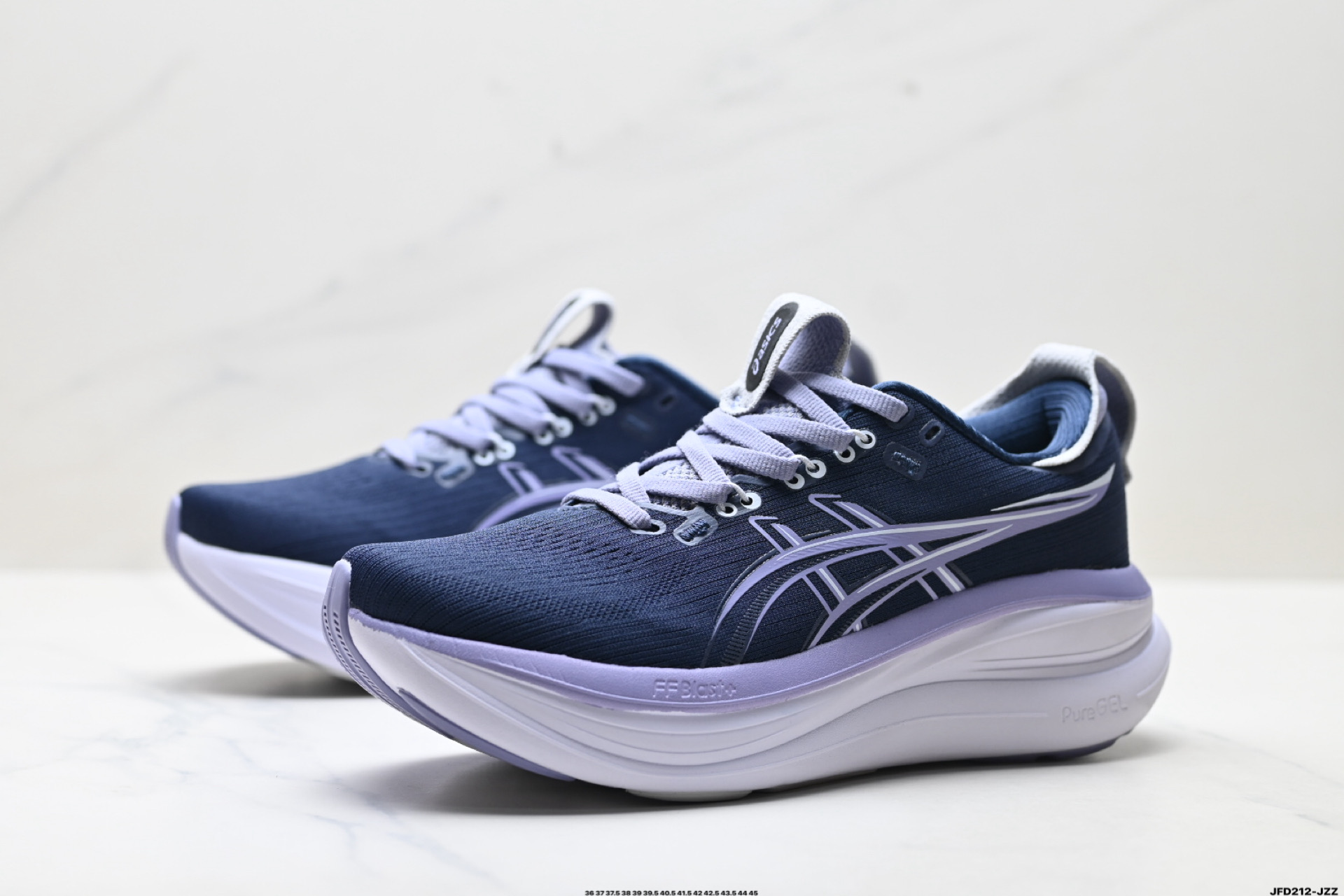Asics Gel-Nimbus 28 舒适防滑耐磨低帮休闲跑步鞋 1011C127-402