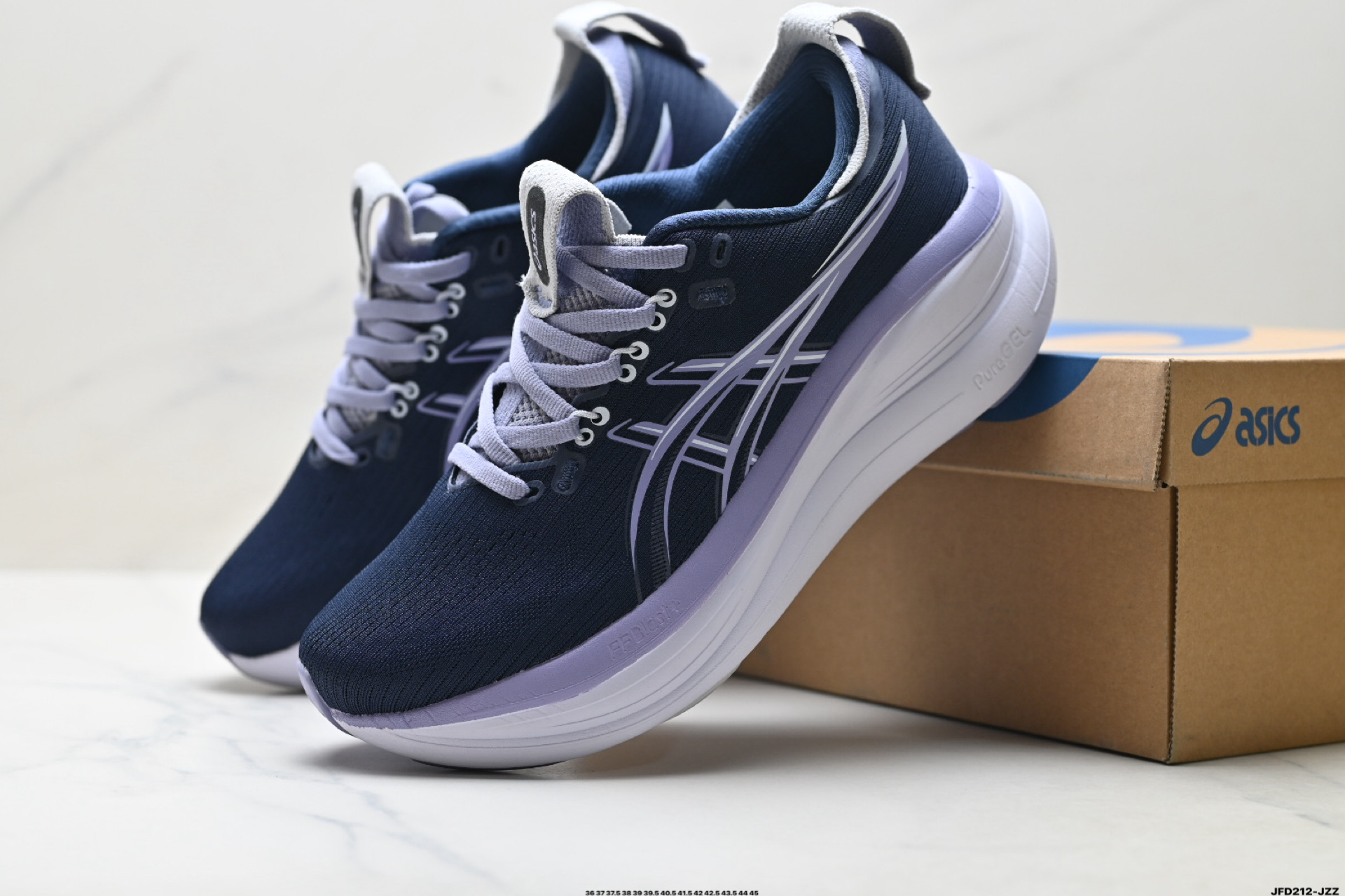 Asics Gel-Nimbus 28 舒适防滑耐磨低帮休闲跑步鞋 1011C127-402