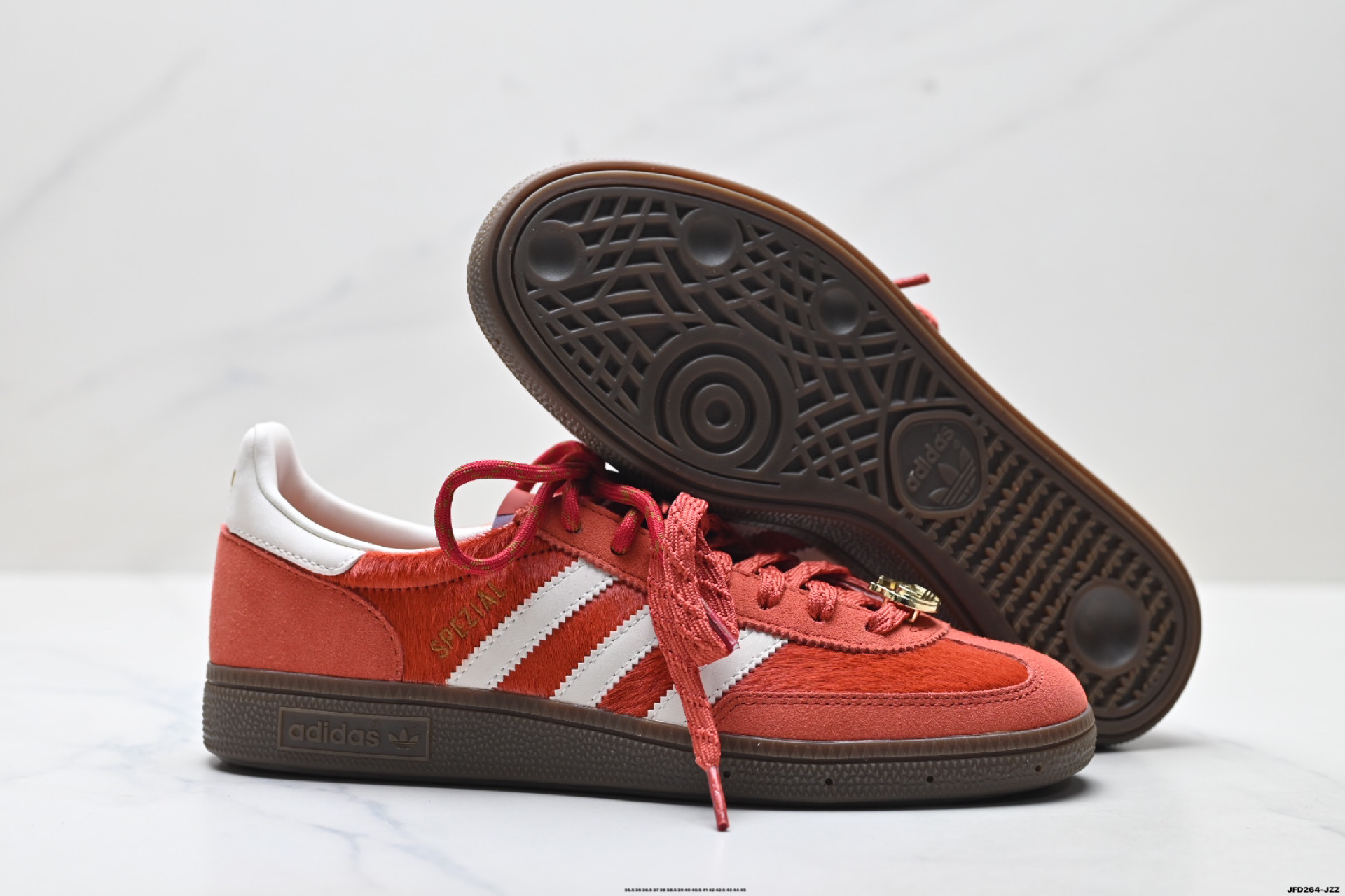 Adidas Handball Spezial 马年限定 CNY新年款 阿迪达斯经典款 复古休闲板鞋 KJ6299