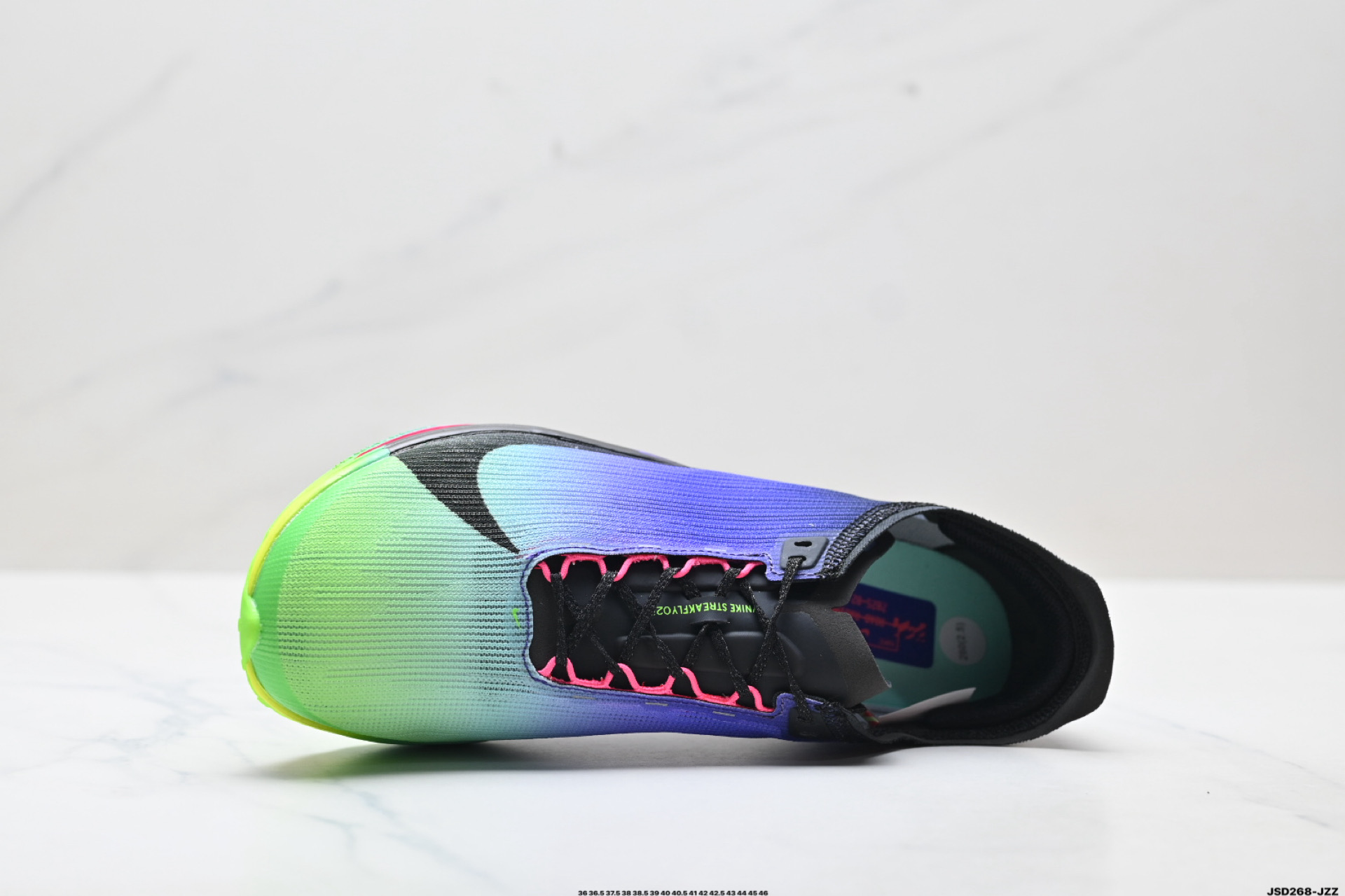 Nike Zoomx Streakfly 2 低帮跑步鞋 超薄针织鞋面 柔软缓震 耐克马拉松跑鞋 IO9567-400