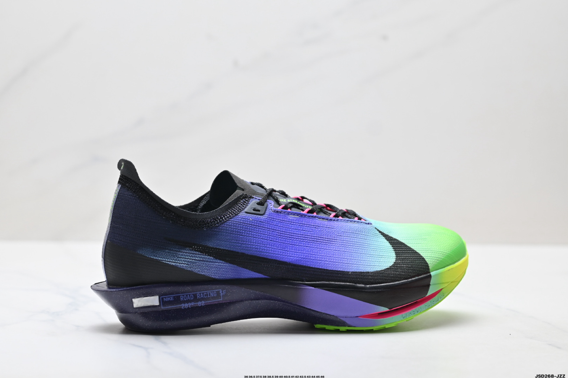 Nike Zoomx Streakfly 2 低帮跑步鞋 超薄针织鞋面 柔软缓震 耐克马拉松跑鞋 IO9567-400