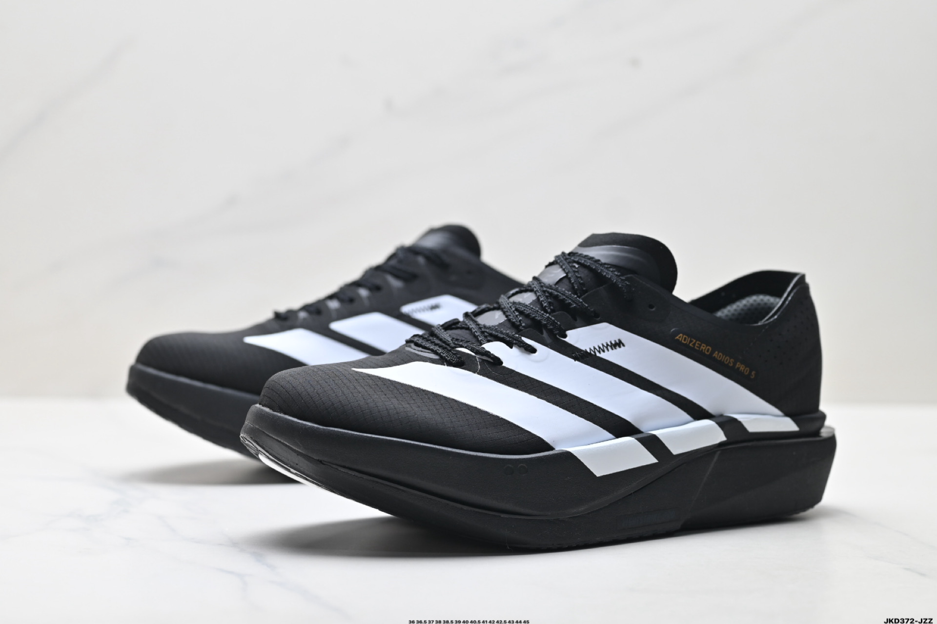 💰180
公司级✅Adidas Adizero Adios 5 阿迪达斯 马拉松飞线贾卡轻质透气休闲运动跑步鞋
采用双层透气网纱 Flywire动态飞线绑缚鞋面材质 内置Zoom小气垫装置 
货号:K18297
尺码:36 36.5 37 38 38.5 39 40 40.5 41 42 42.5 43 44 45
ID:JKD372-JZZ