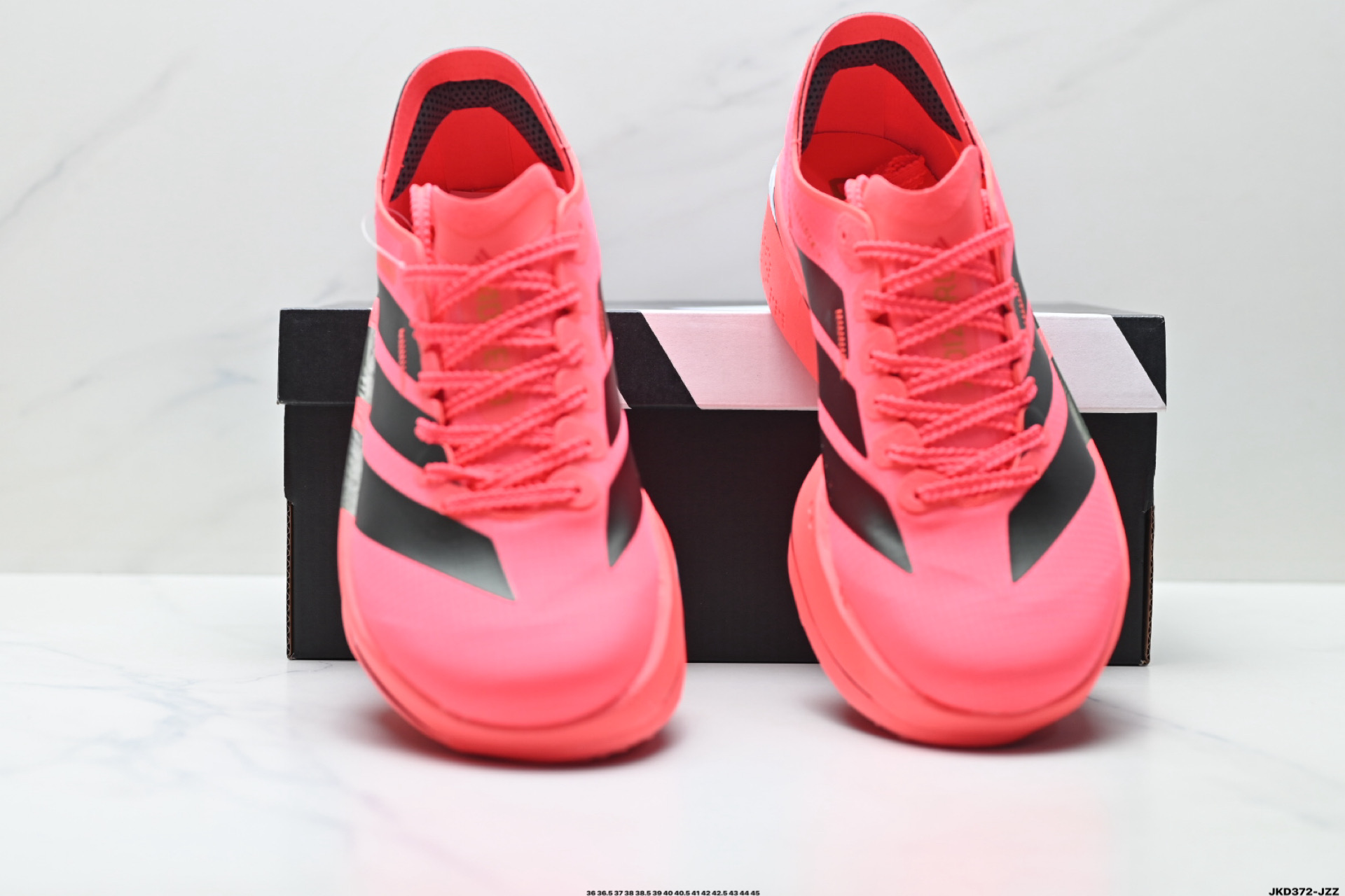 💰180
公司级✅Adidas Adizero Adios 5 阿迪达斯 马拉松飞线贾卡轻质透气休闲运动跑步鞋
采用双层透气网纱 Flywire动态飞线绑缚鞋面材质 内置Zoom小气垫装置 
货号:K18297
尺码:36 36.5 37 38 38.5 39 40 40.5 41 42 42.5 43 44 45
ID:JKD372-JZZ