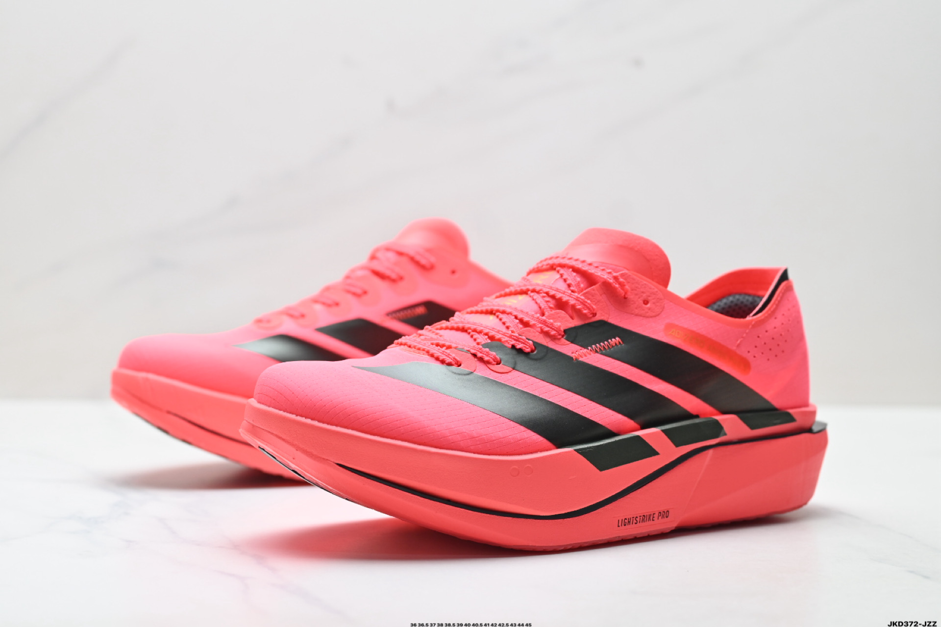 💰180
公司级✅Adidas Adizero Adios 5 阿迪达斯 马拉松飞线贾卡轻质透气休闲运动跑步鞋
采用双层透气网纱 Flywire动态飞线绑缚鞋面材质 内置Zoom小气垫装置 
货号:K18297
尺码:36 36.5 37 38 38.5 39 40 40.5 41 42 42.5 43 44 45
ID:JKD372-JZZ